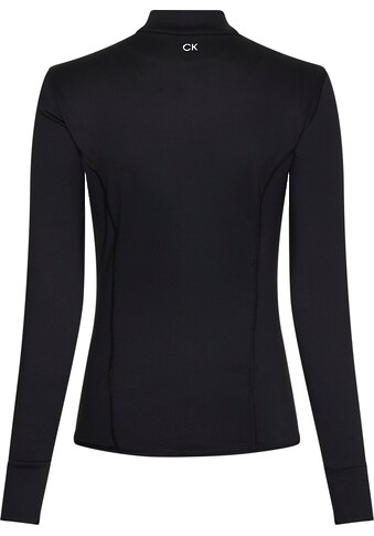 Calvin Klein Performance Langarmshirt »WO - 1/4 Zip LS Top«, mit CK-Logo auf dem Zipper kaufen
