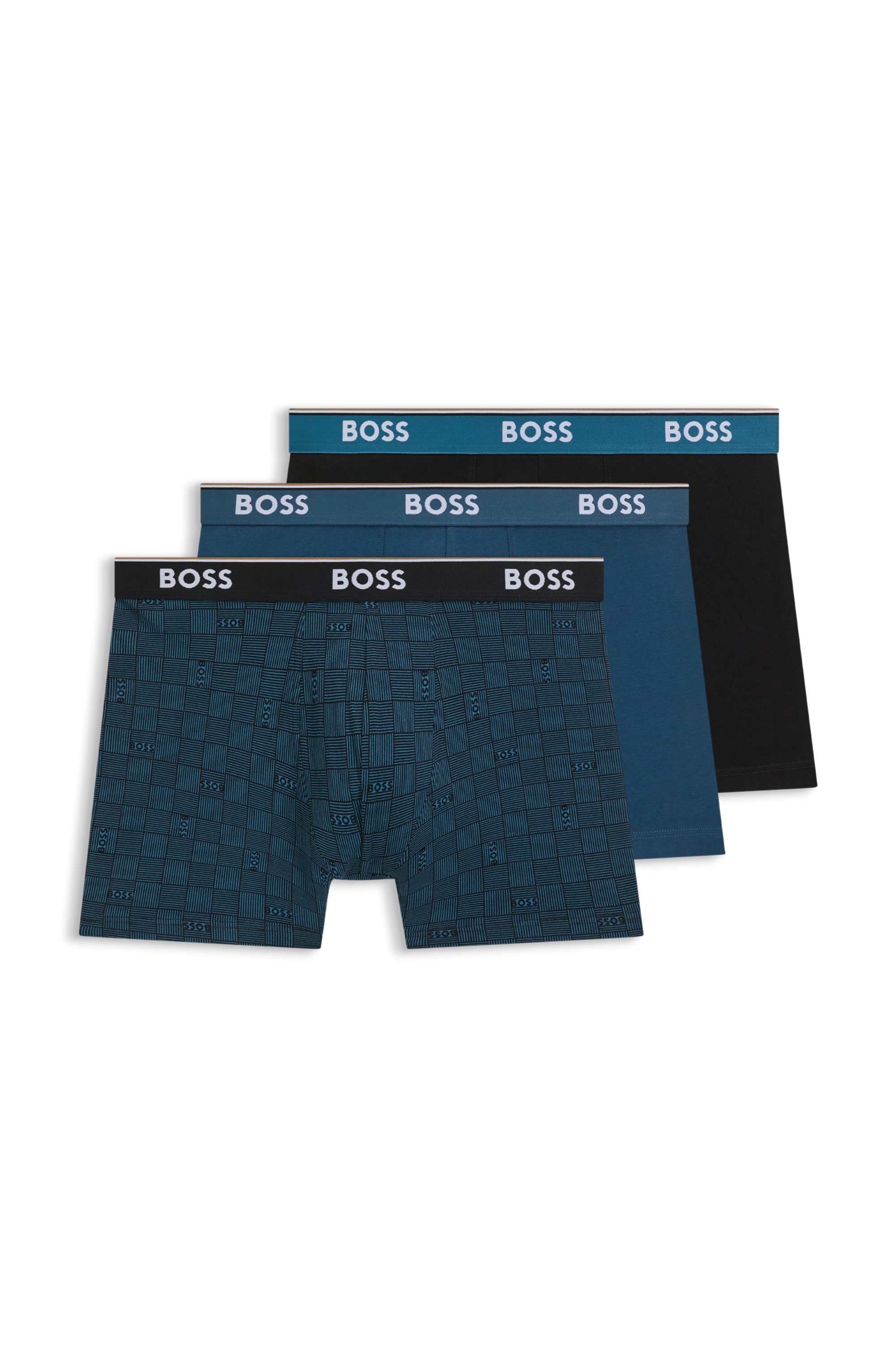 BOSS Boxershorts "BoxerBr 3P Power Des", (3 St.) günstig online kaufen