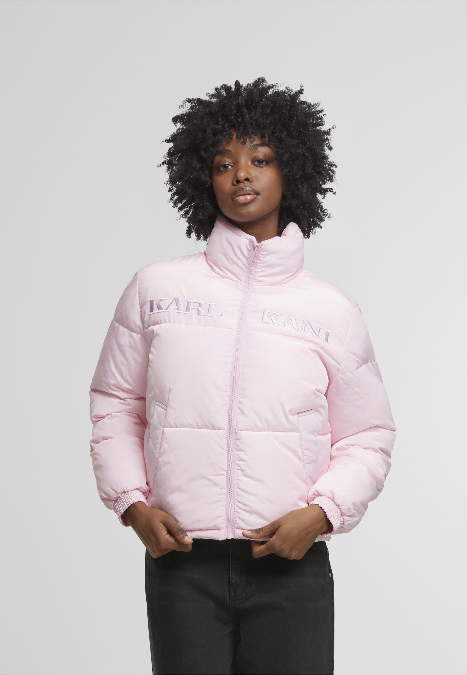 Karl Kani Winterjacke »Karl Kani Retro Essential Puffer Jacket« 1 Stk. tlg. ohne Kapuze