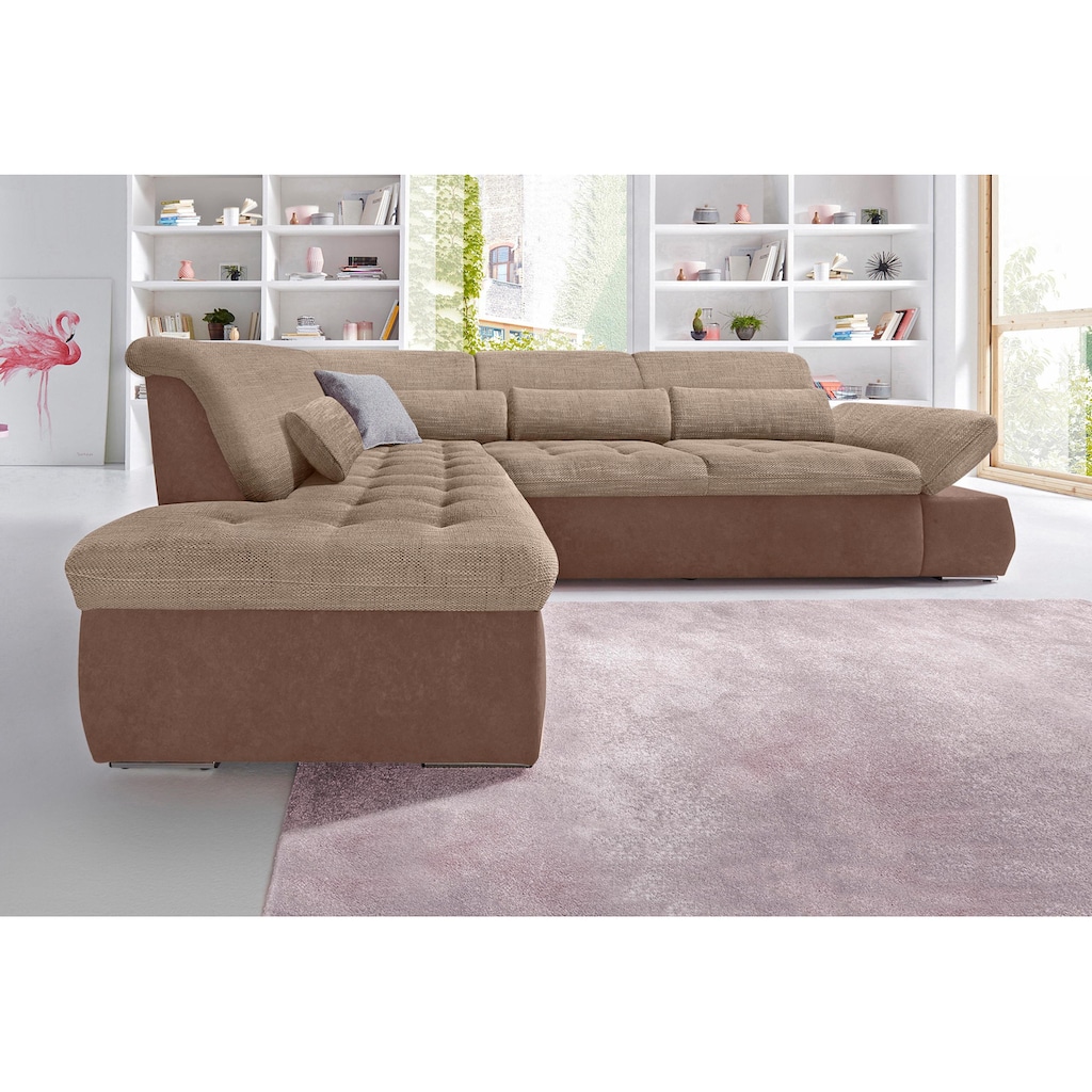 DOMO collection Ecksofa »Aldo L-Form«