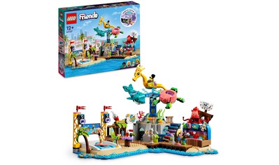 Konstruktionsspielsteine »Strand-Erlebnispark (41737), LEGO® Friends«, (1348 St.)