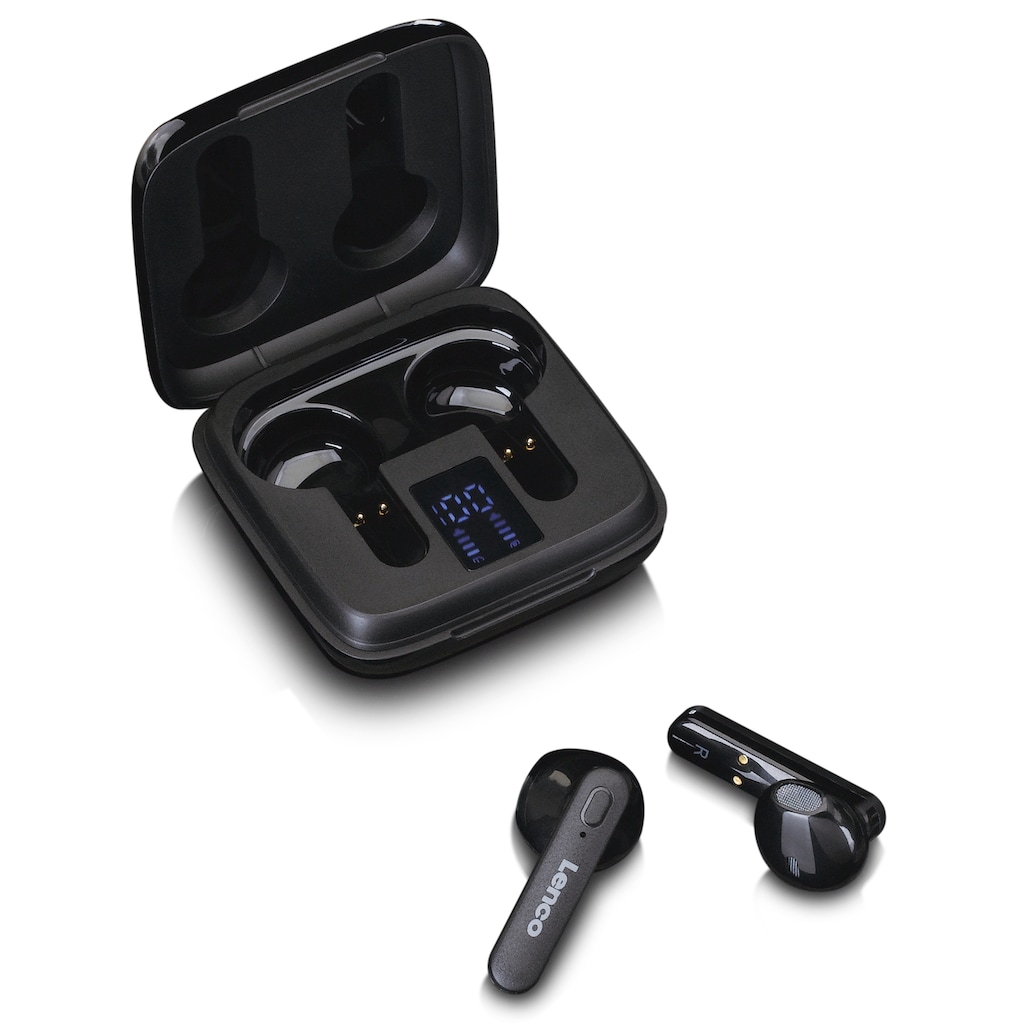 Lenco wireless In-Ear-Kopfhörer »EPB-430BK - Kabellose Kopfhörer«