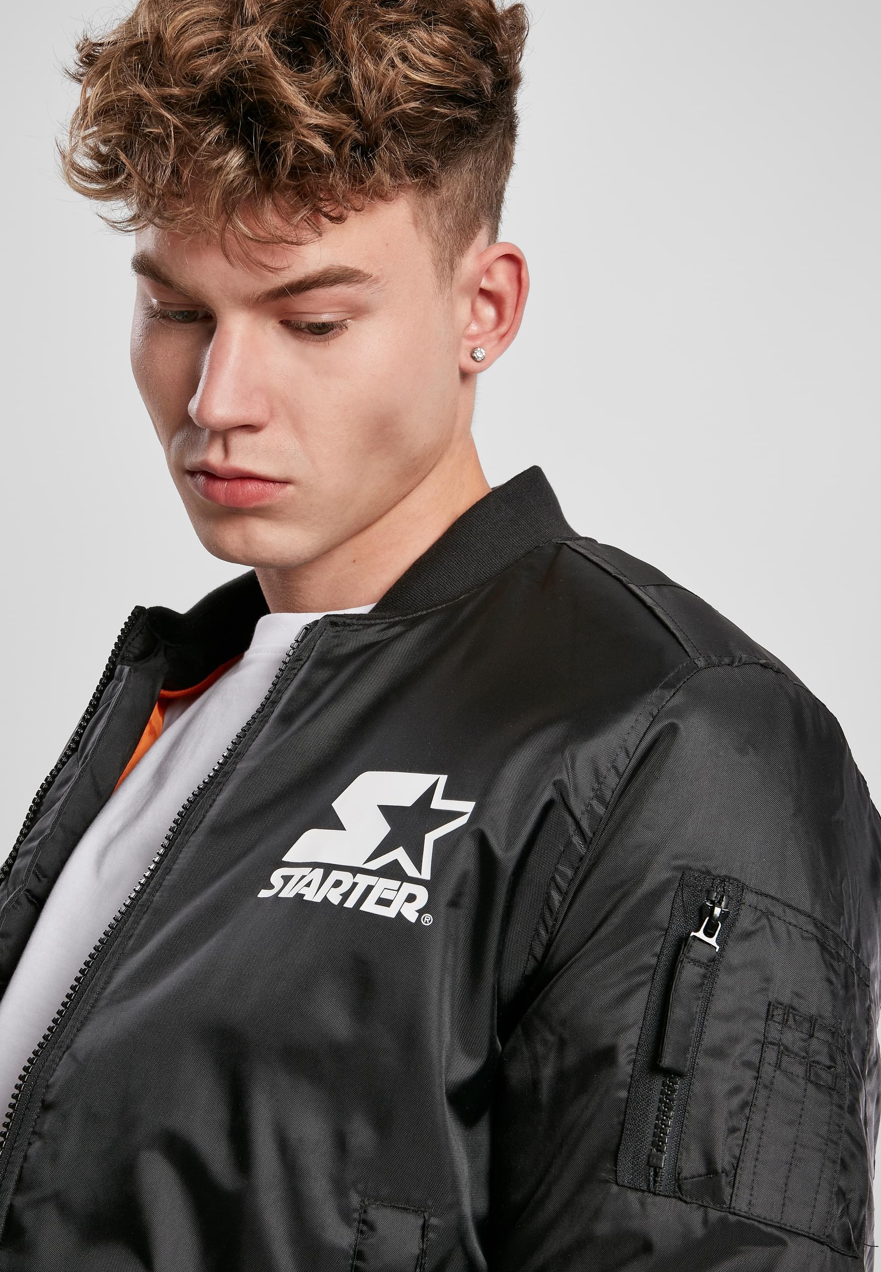 Starter Black Label Bomberjacke »Starter Black Label Herren« 1 Stk. tlg. ohne Kapuze