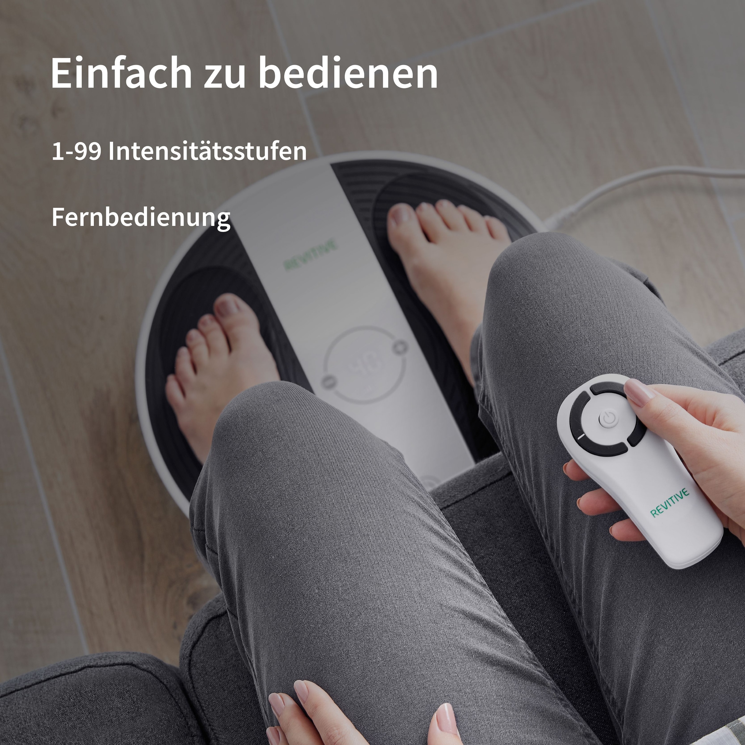 REVITIVE EMS-Gerät »Pro Health Durchblutungs-Stimulator« Lindert Schmerzen, Beschwerden, Schwellungen, Durchblutungsstörungen