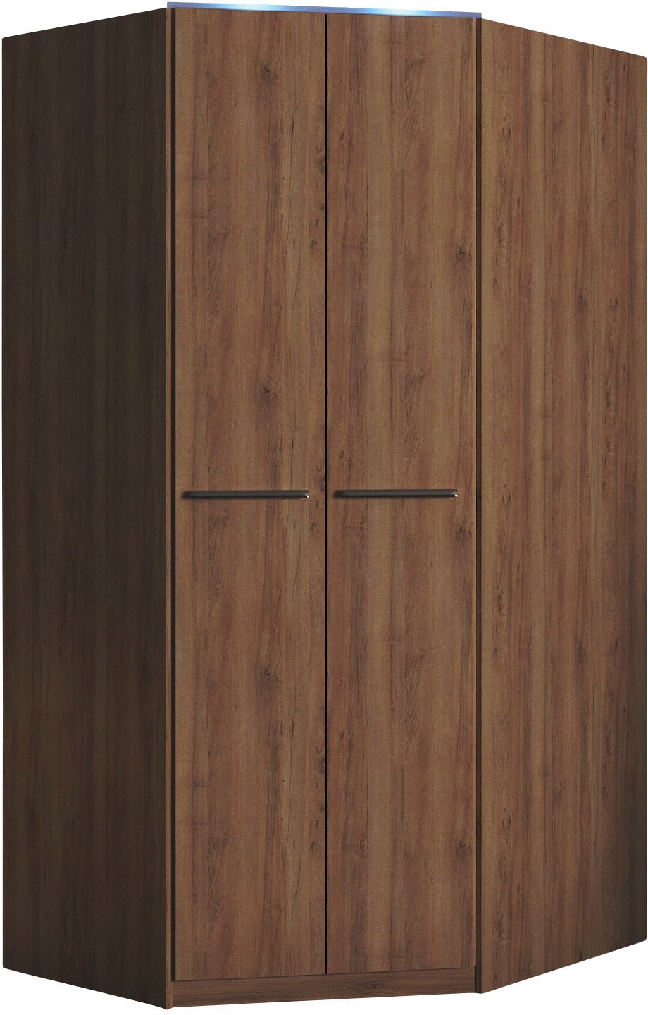 priess "Barcelona Kleiderschrank Ecklösung Raumwunder" in 2 Tiefen Schrank Eckschrank Garderobe