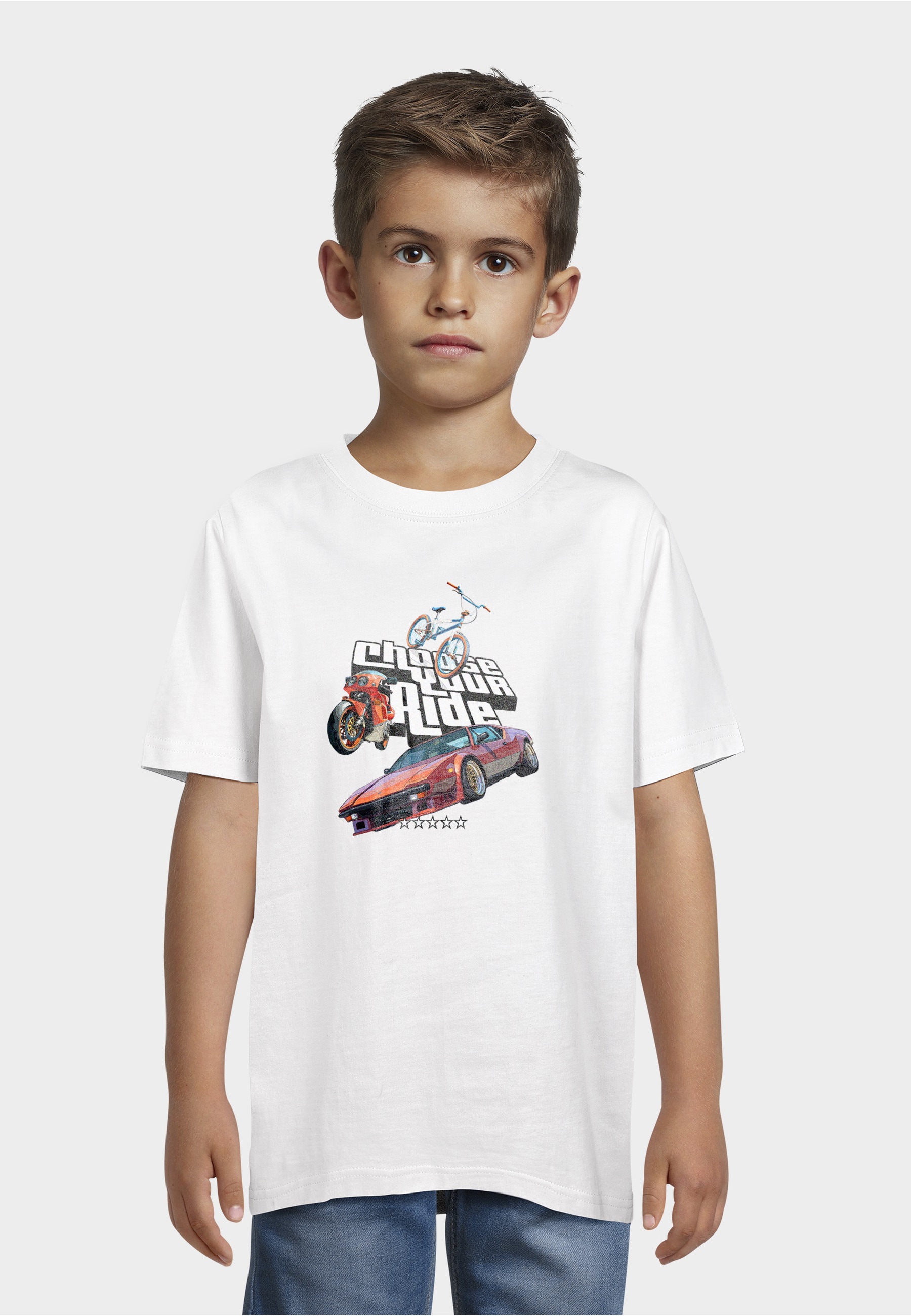 MisterTee T-Shirt »MisterTee Kids Choose Your Ride 5 Stars Tee« 1