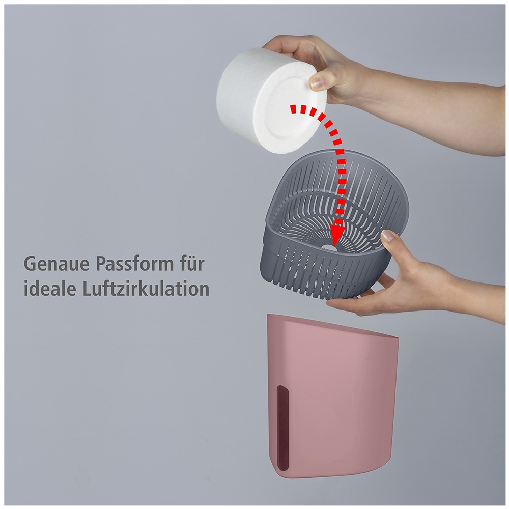 WENKO Luftentfeuchter »Modell Drop«, für 80 m³ Räume, Tank 1,6 l, mit 2 x 1000 g Entfeuchter-Blöcken