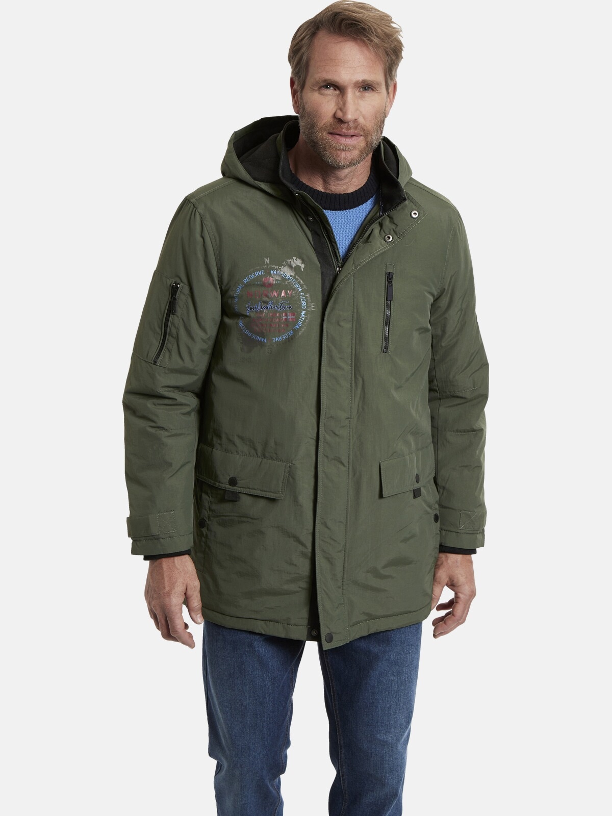 Jan Vanderstorm Outdoorjacke "Parka Randwing"