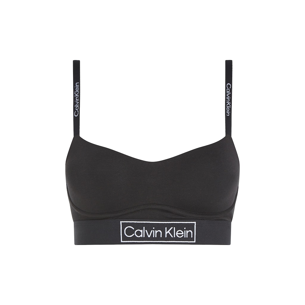 Calvin Klein Underwear Bralette, mit Logoschriftzügen an Trägern und Bund