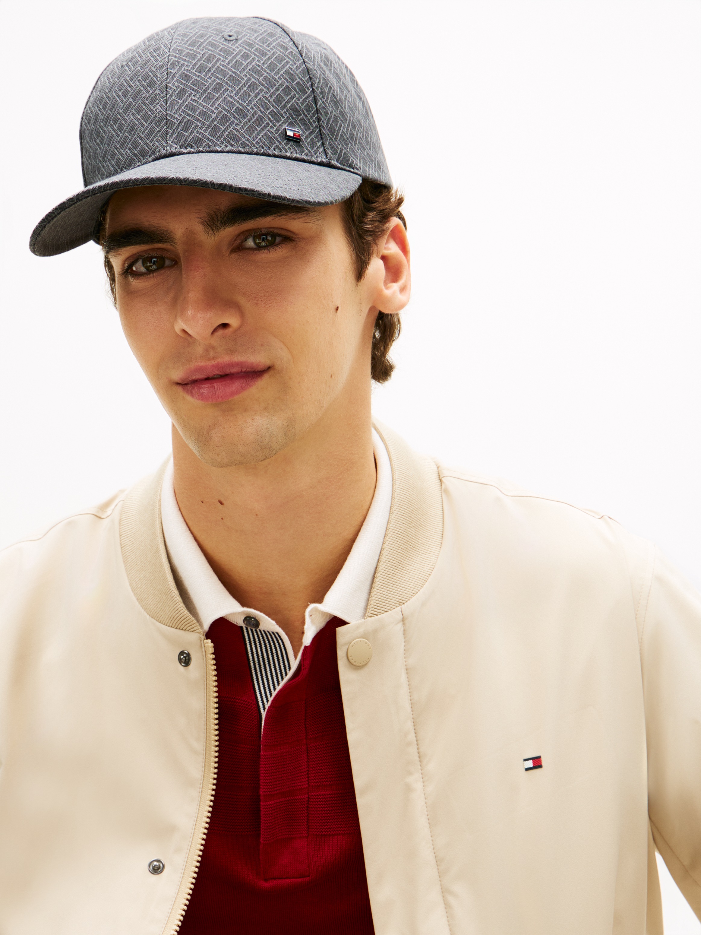 Tommy Hilfiger Baseball Cap "FLAG JACQUARD" Regular fit mit festem Schirm günstig online kaufen