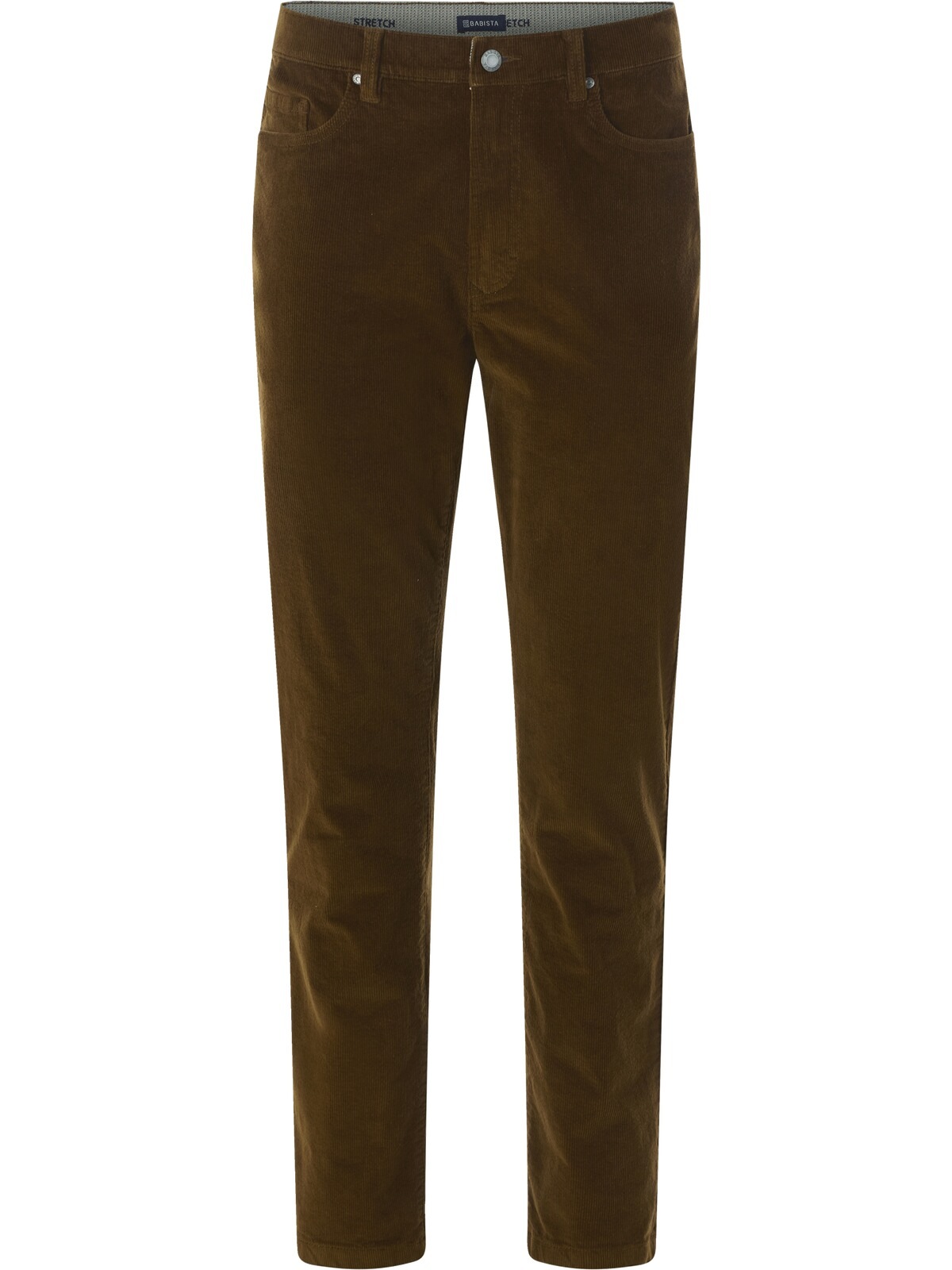 Thermohose BABISTA "Thermohose LUNUNO", Herren, Gr. 50, N-Gr, braun (cognac), Obermaterial: 98% Baumwolle CO. 2% Elasthan EL., Hosen Thermohose 2