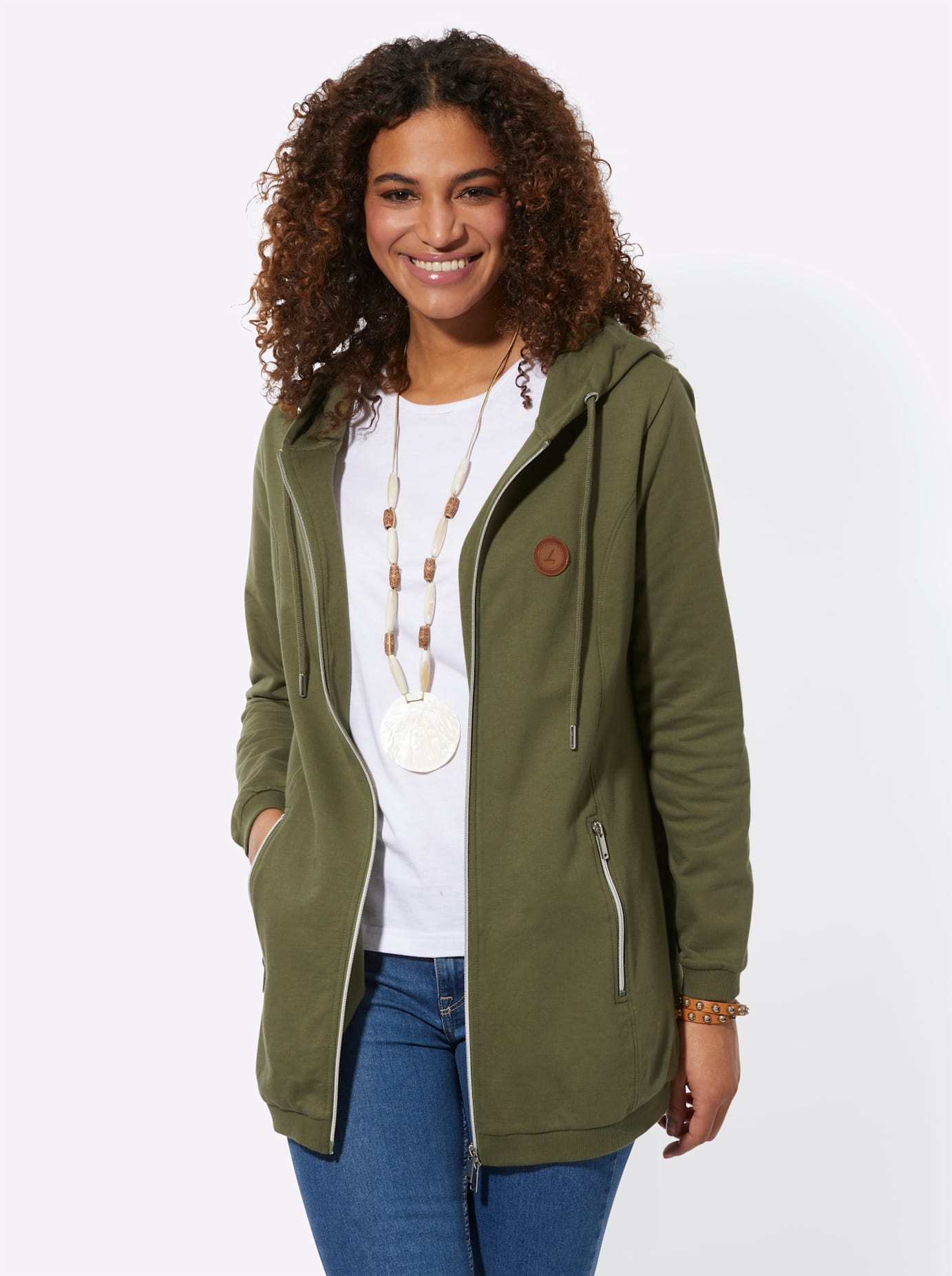 Casual Looks Shirtjacke "Sweatjacke" 1 Stk.