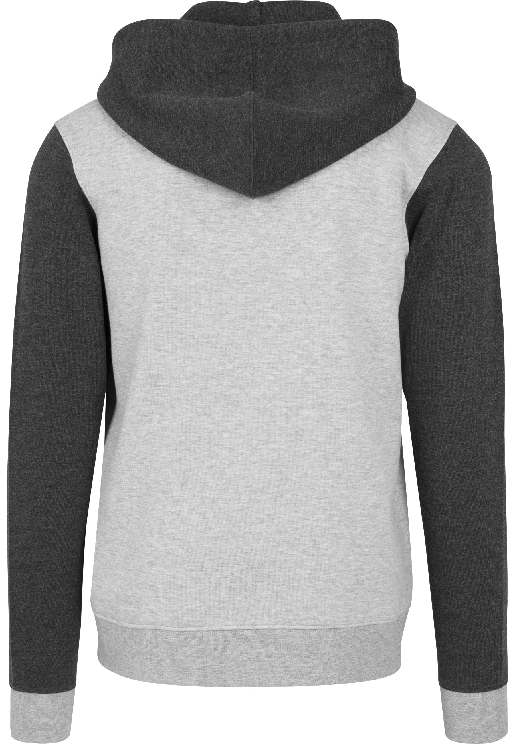 URBAN CLASSICS Kapuzenpullover »Urban Classics Herren 3- Tone Sweat Zip Hoody« 1 Stk.