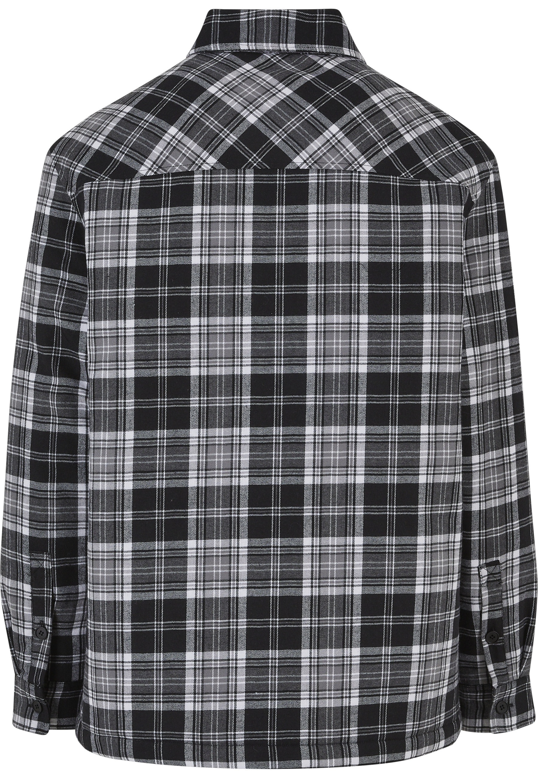 URBAN CLASSICS Langarm-Poloshirt "Urban Classics Herren Padded Checked Shir günstig online kaufen