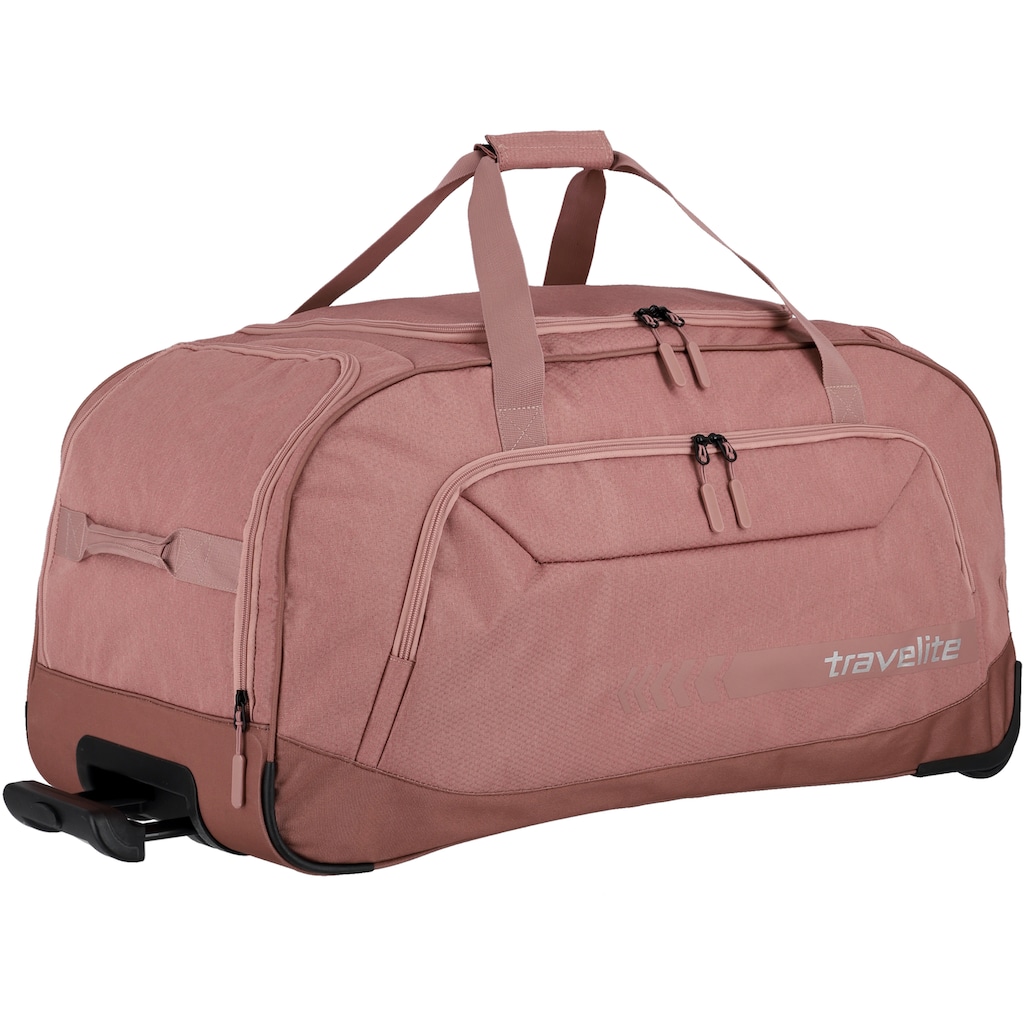 travelite Reisetasche »Kick Off XL, 77 cm«, Duffle Bag Reisegepäck Sporttasche Reisebag mit Trolleyfunktion