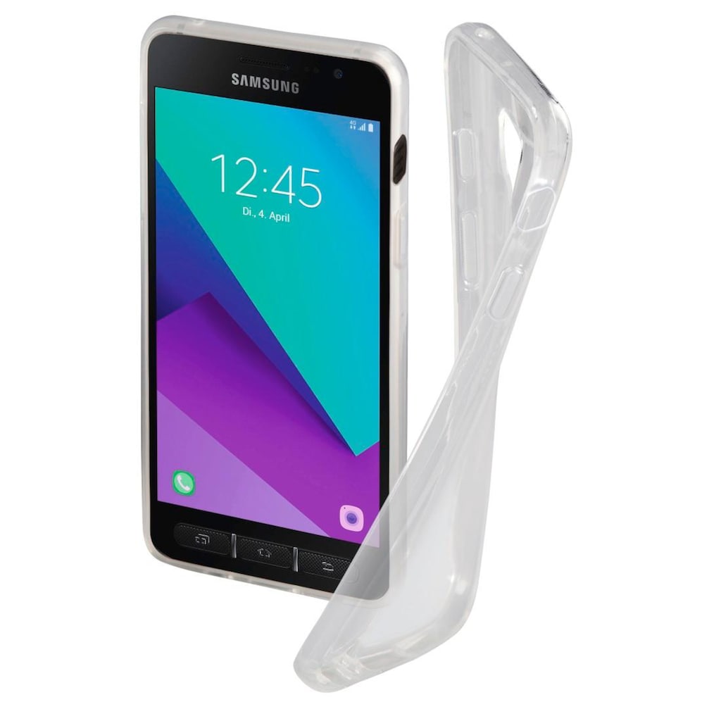 Hama Smartphone-Hülle »Cover "Crystal Clear" für Samsung Galaxy Xcover 4, 4s, Transparent«