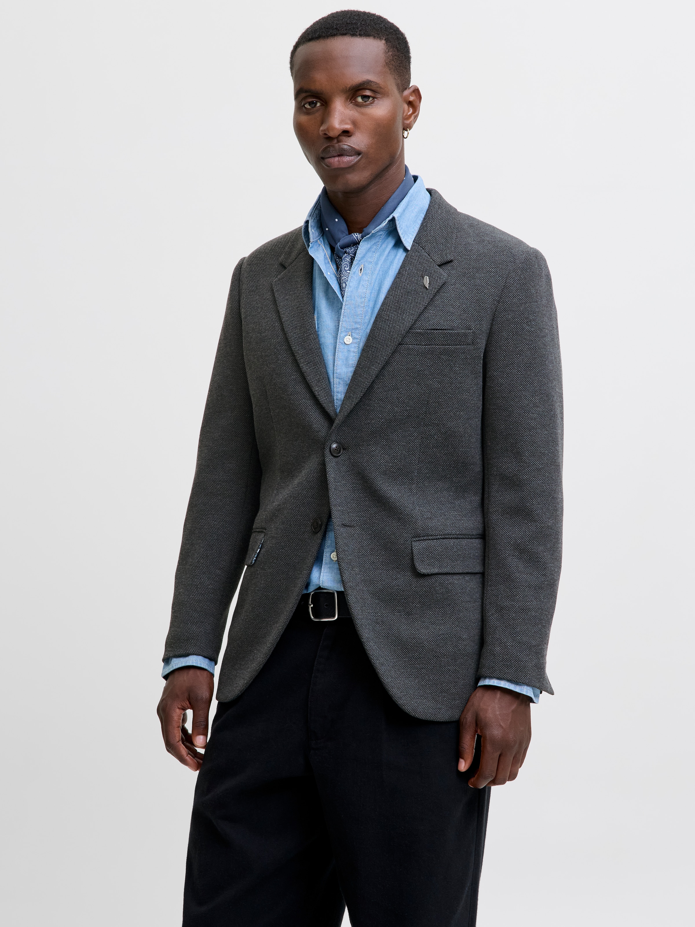 Jack & Jones Sakko "JPRMARTIN LEEDS JERSEY BLAZER HR02 SN" günstig online kaufen
