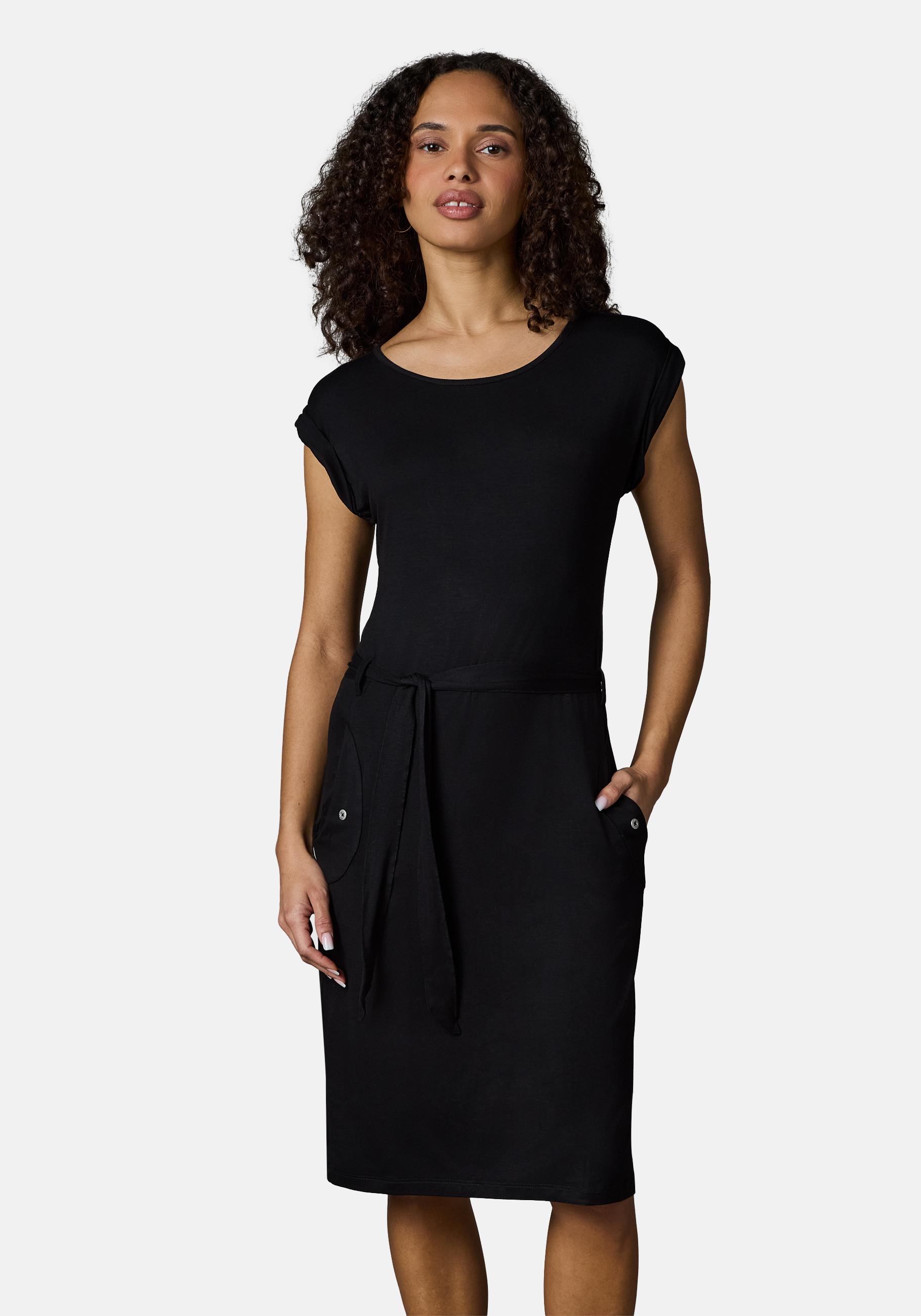 Ragwear Sommerkleid "Taggien" Eingrifftaschen Knielanges, leichtes Midikleid