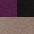 taupe, aubergine, schwarz