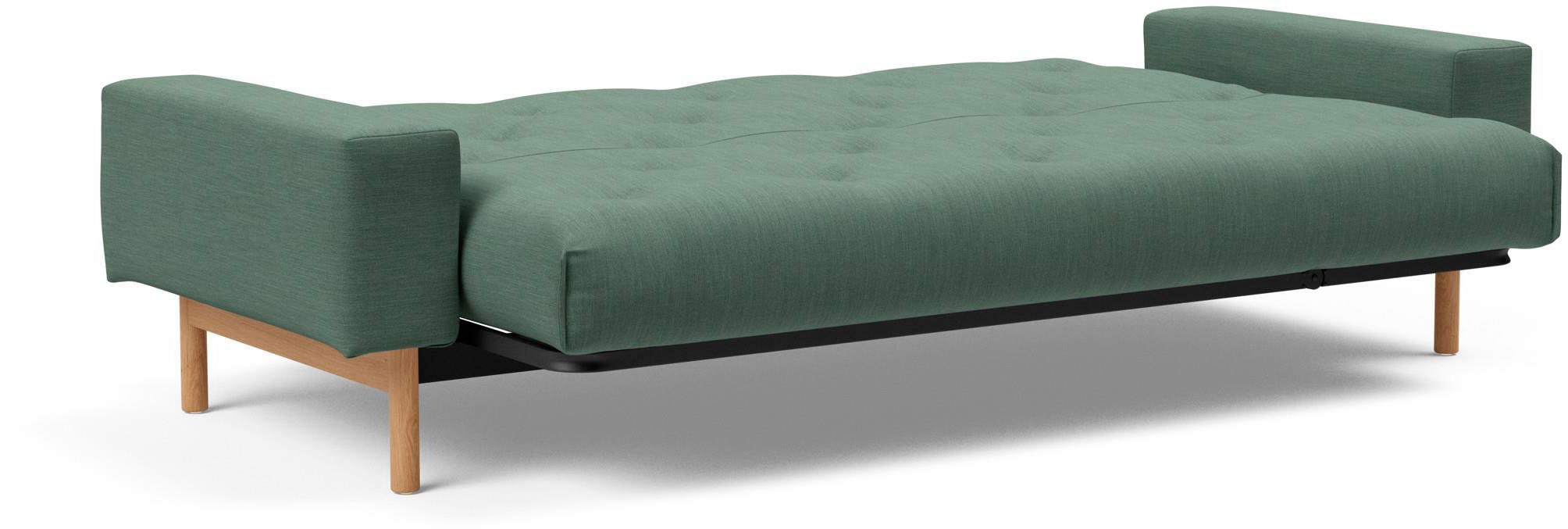 INNOVATION LIVING ™ Schlafsofa »MIMER hochwertige Schlaffunktion, aktuelles Design und extra Komfort,«, Taschenfederkernmatratze, Breite Liegefläche 140 cm