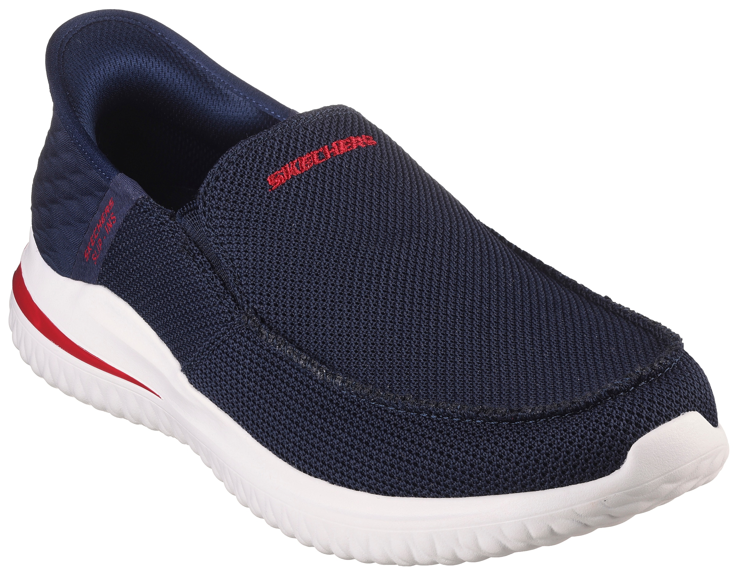 Skechers Slip-On Sneaker "DELSON 3.0-CABRINO", Slipper mit Slip Ins-Funktion für einen leichten Einschlupf