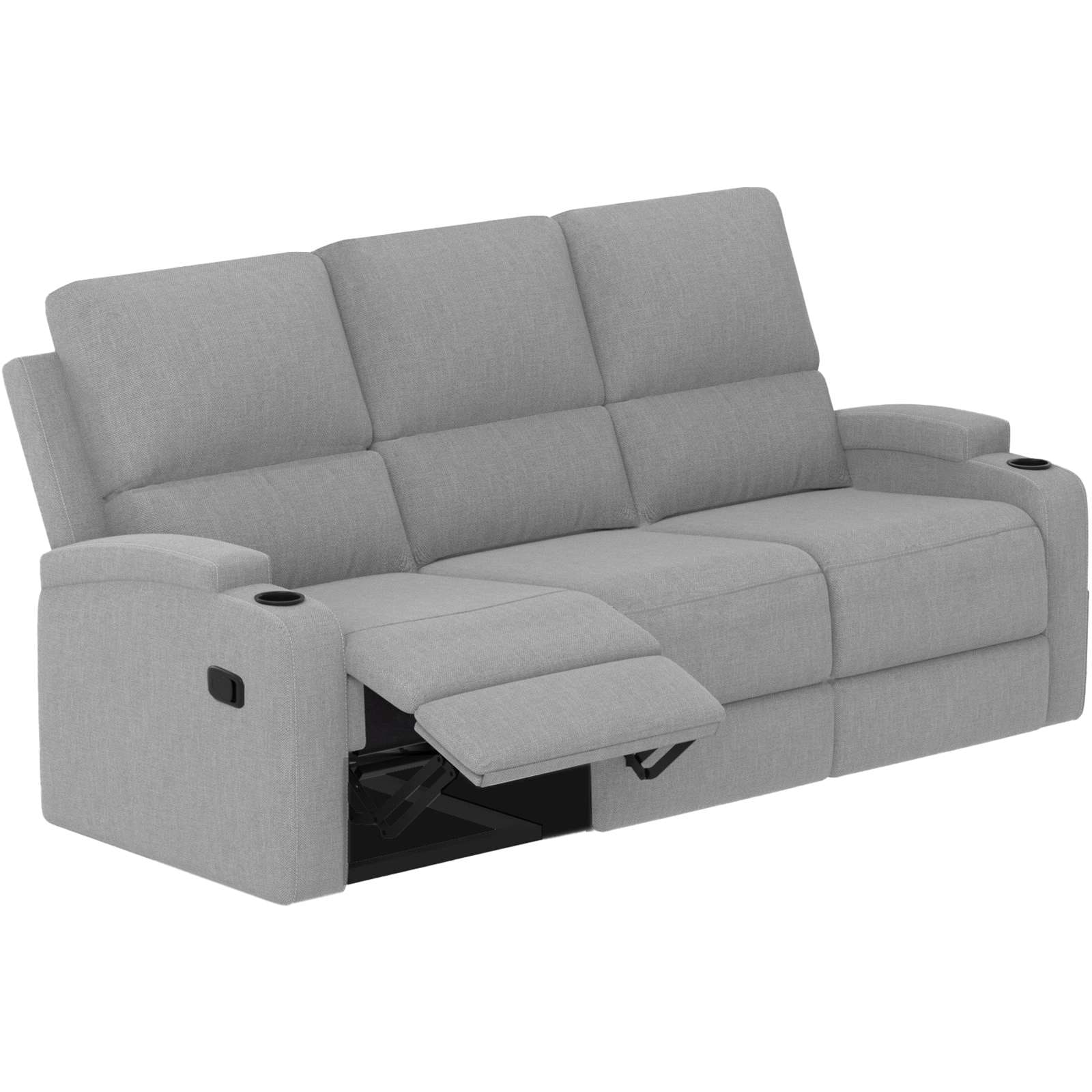 Home affaire 3-Sitzer »Napori«, Kinosofa mit 2 x Relaxfunktion und Getränkehalter