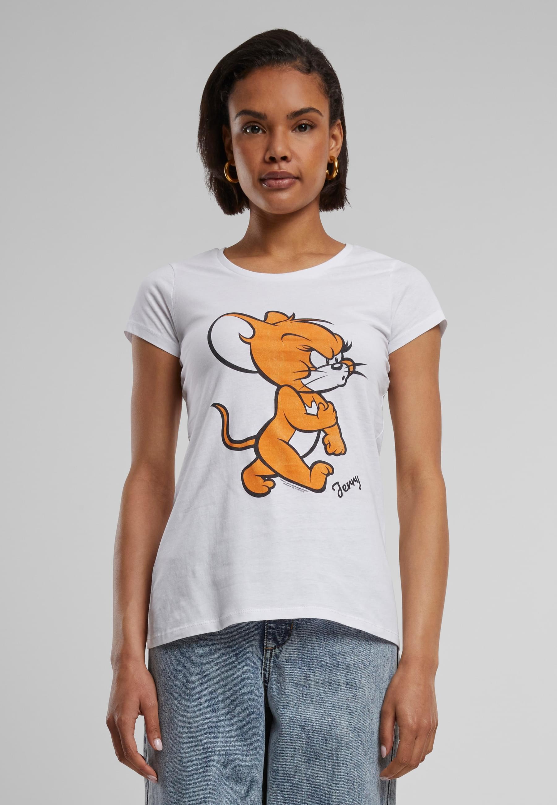 ABSOLUTE CULT T-Shirt »ABSOLUTE CULT Damen Ladies Tom & Jerry Angry Mouse T-Shirt«, (1 tlg.)