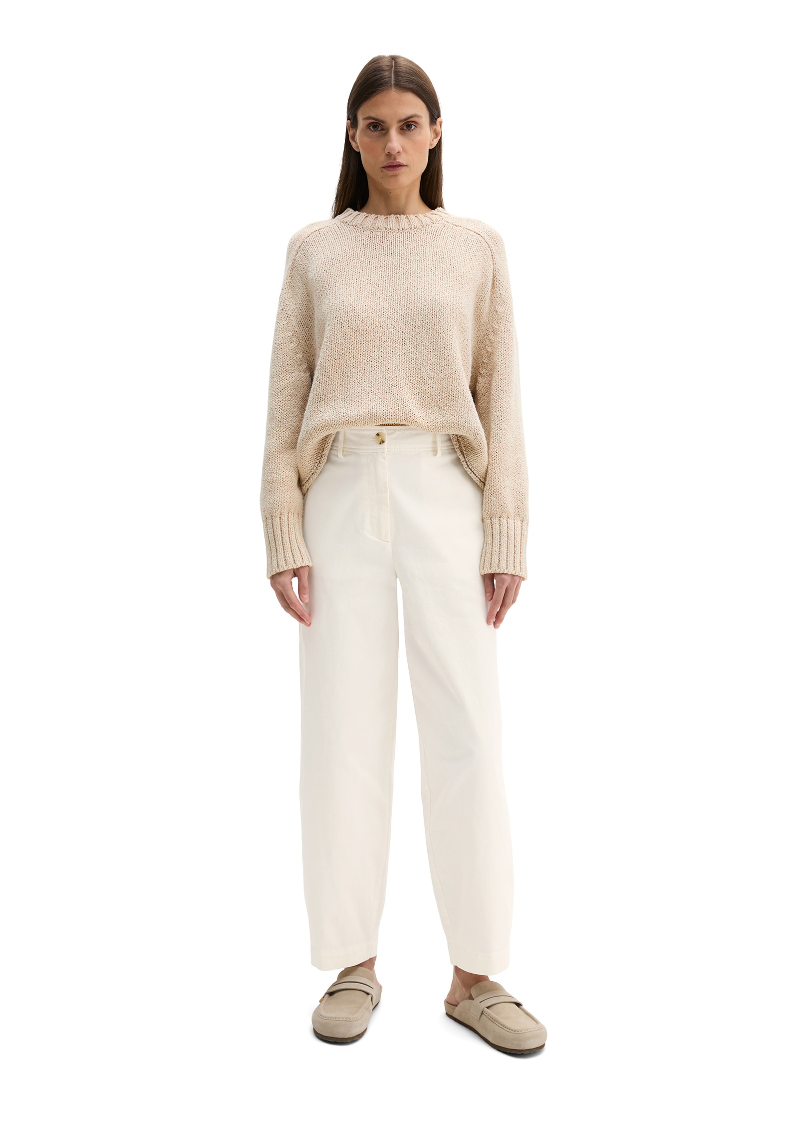 Marc O'Polo 7/8-Hose »MINU Barrel«  Model Minu barrel aus Organic Cotton-Twill, Barrel Fit
