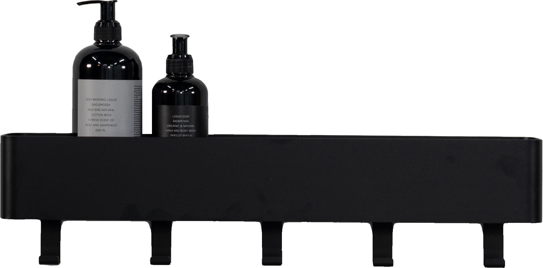 Spinder Design Garderobenhaken "Multi 5" 2-in-1 Wandregal + Garderobe günstig online kaufen