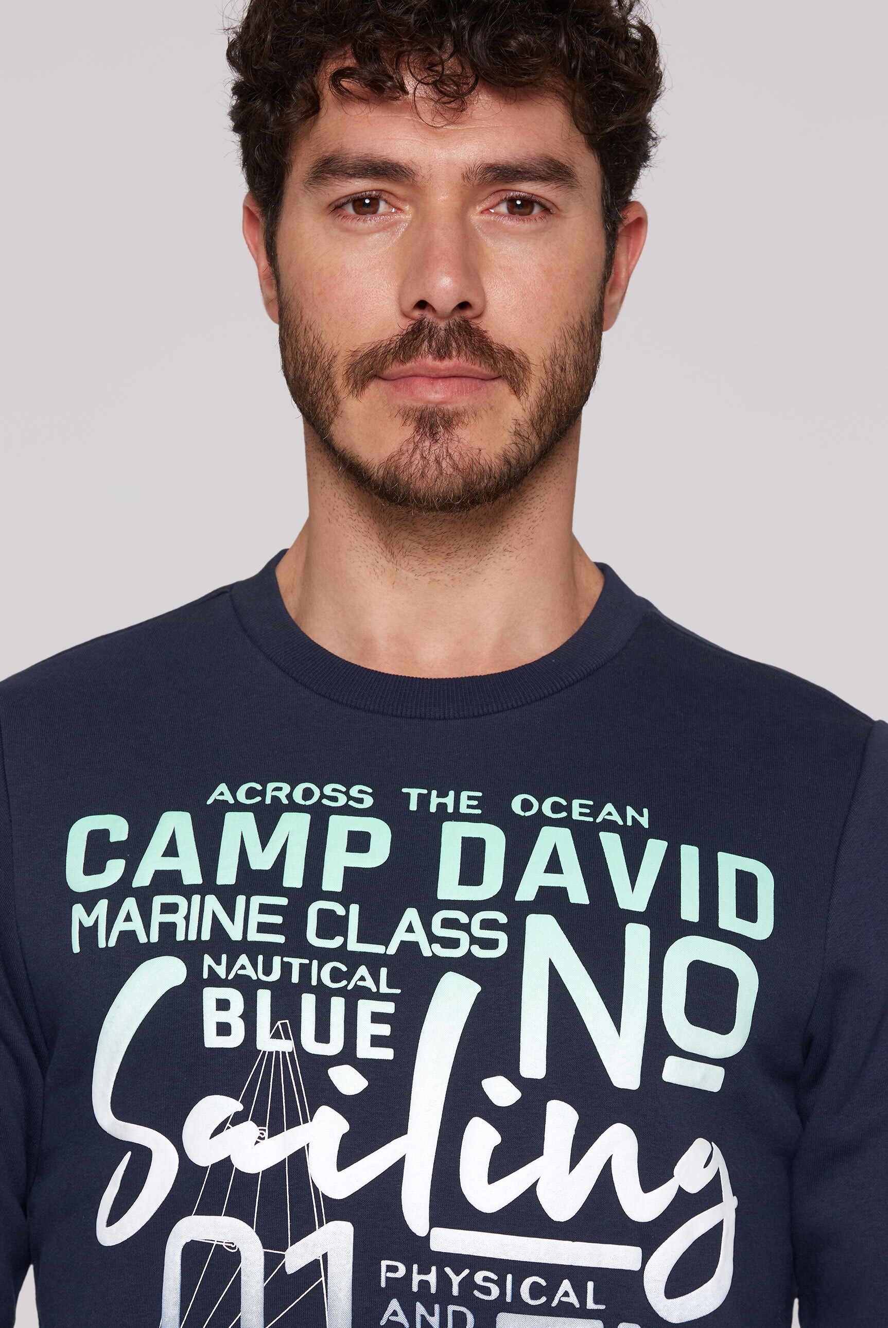 CAMP DAVID Sweater, mit weicher Innenseite