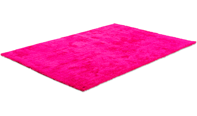 TOM TAILOR Hochflor-Teppich »Soft«, rechteckig, 35 mm Höhe, handgetuftet, Uni-Farben,... kaufen