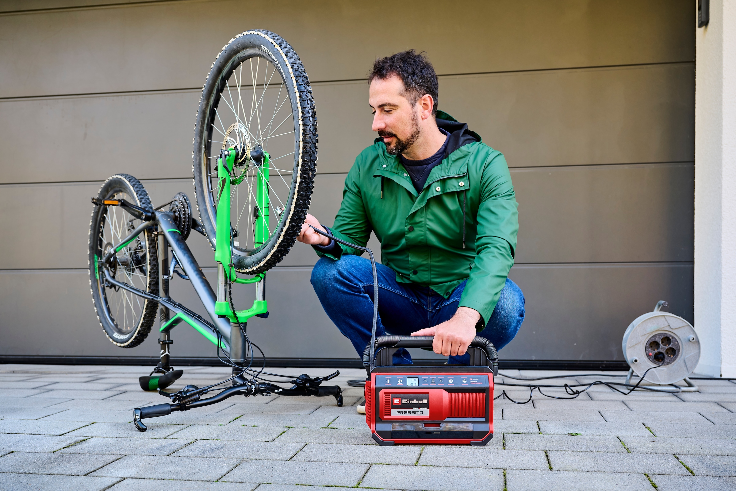 Einhell Kompressor »PRESSITO 18/25 Hybrid«, ohne Akku und Ladegerät