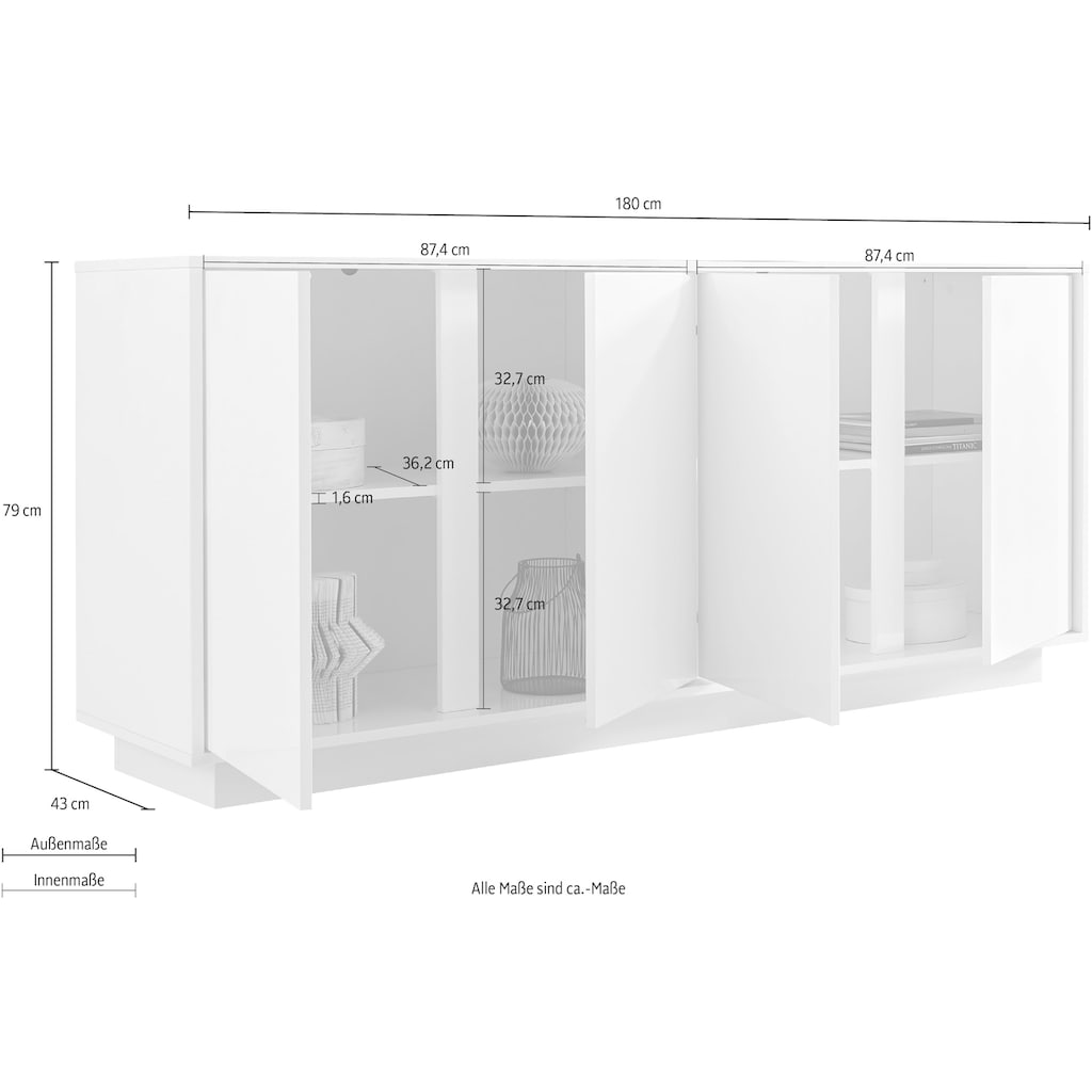 LC Sideboard »Ice«