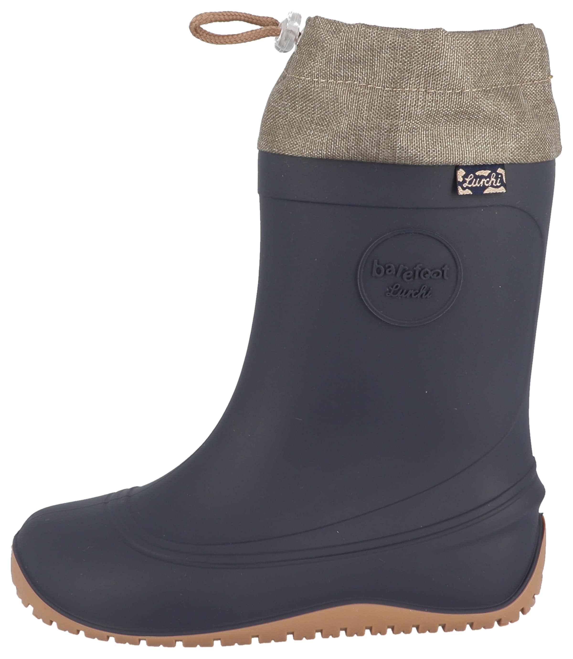 Lurchi Barfußschuh »Pico Barefoot«  Regenstiefel mit Schnellverschluss, Größenschablone zum Download
