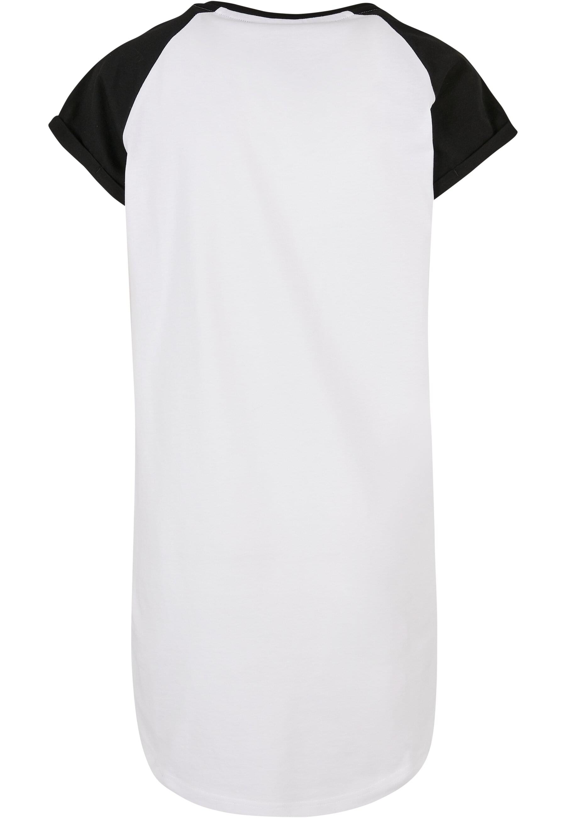 URBAN CLASSICS Shirtkleid "Urban Classics Damen Ladies Contrast Raglan Tee günstig online kaufen
