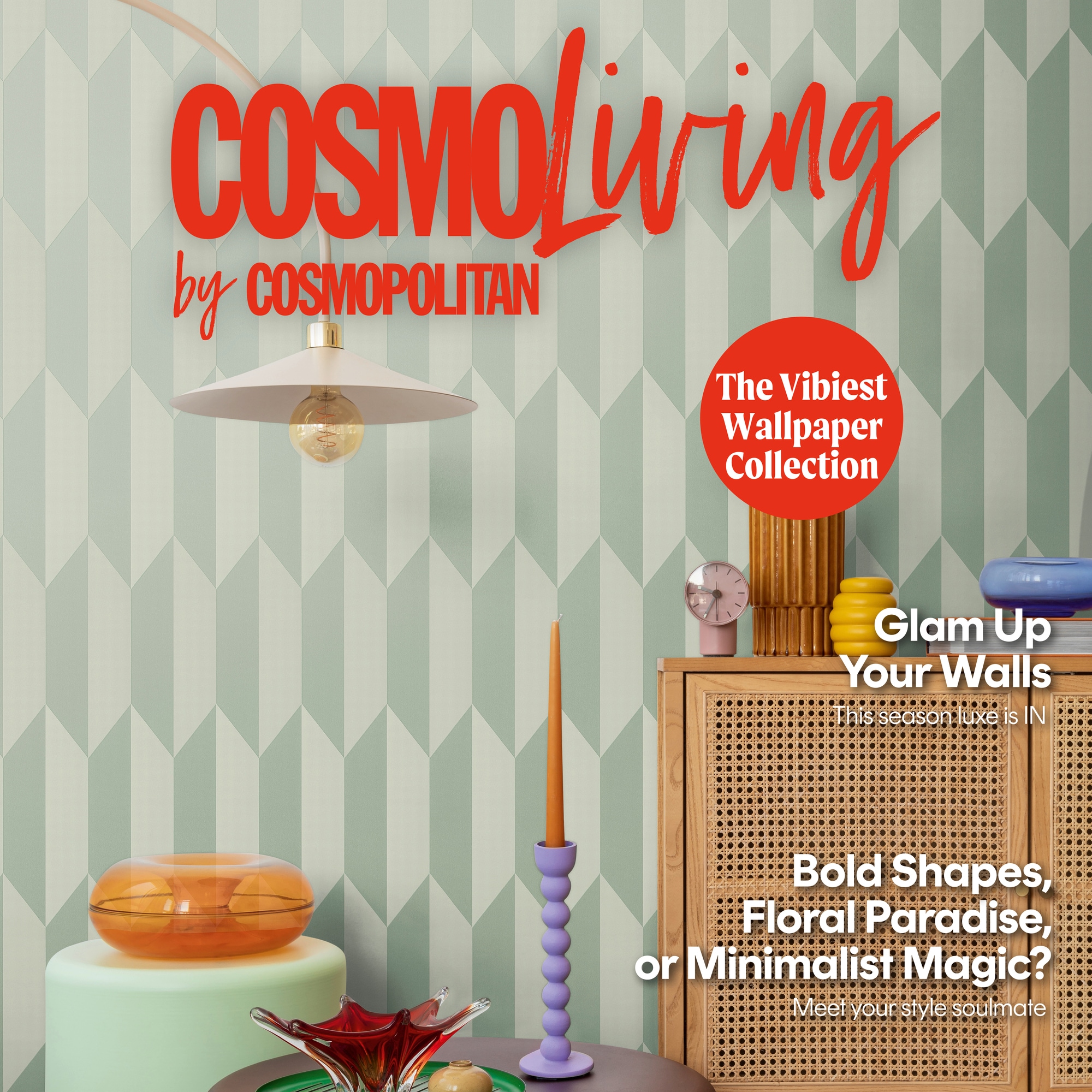 CosmoLiving by Cosmopolitan Vliestapete »Graphic Groove-Playful Tapete« glänzend strukturiert Geometrisches Design mit modernem 3D-Effekt