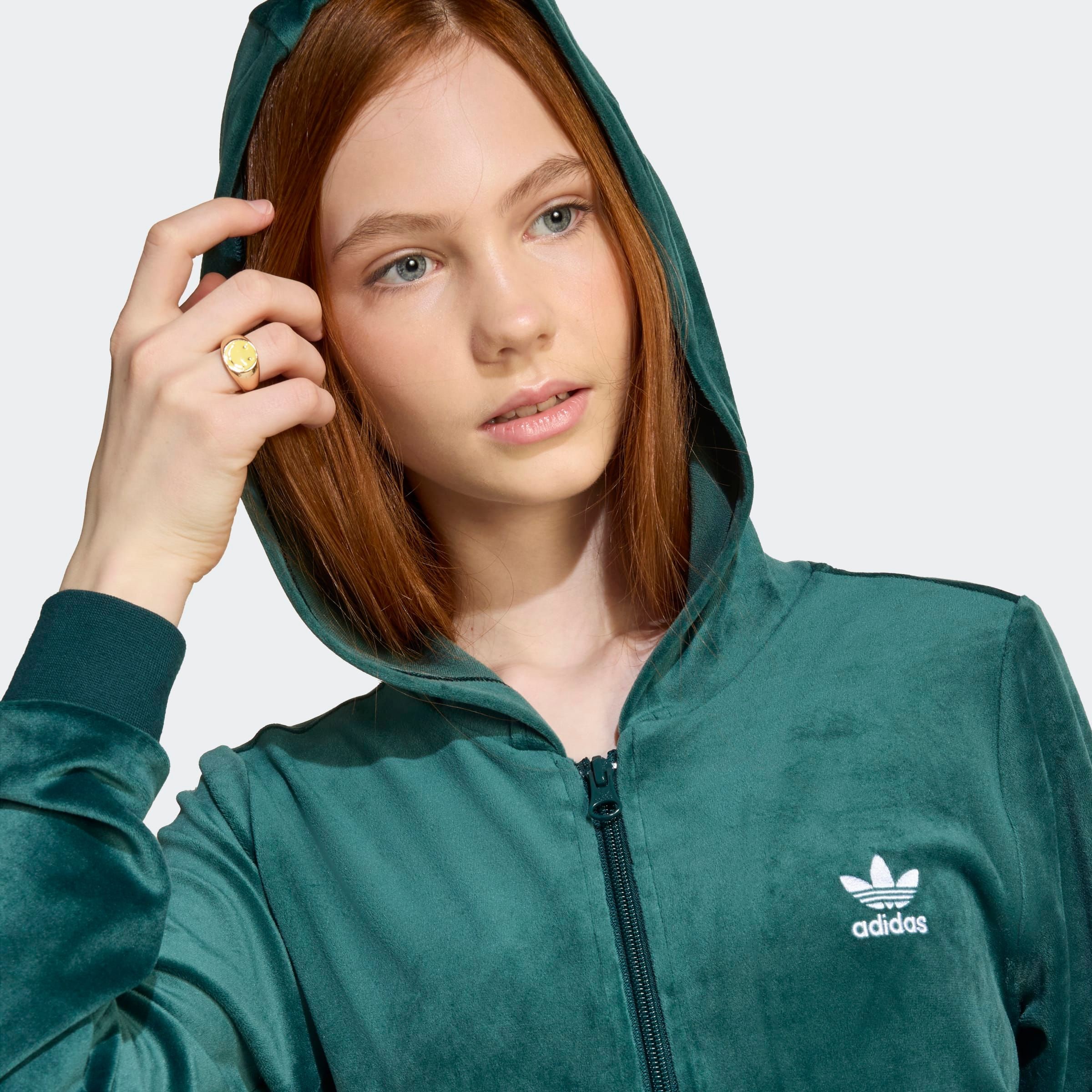 adidas Originals Kapuzensweatshirt »VELOUR Z HOODIE«