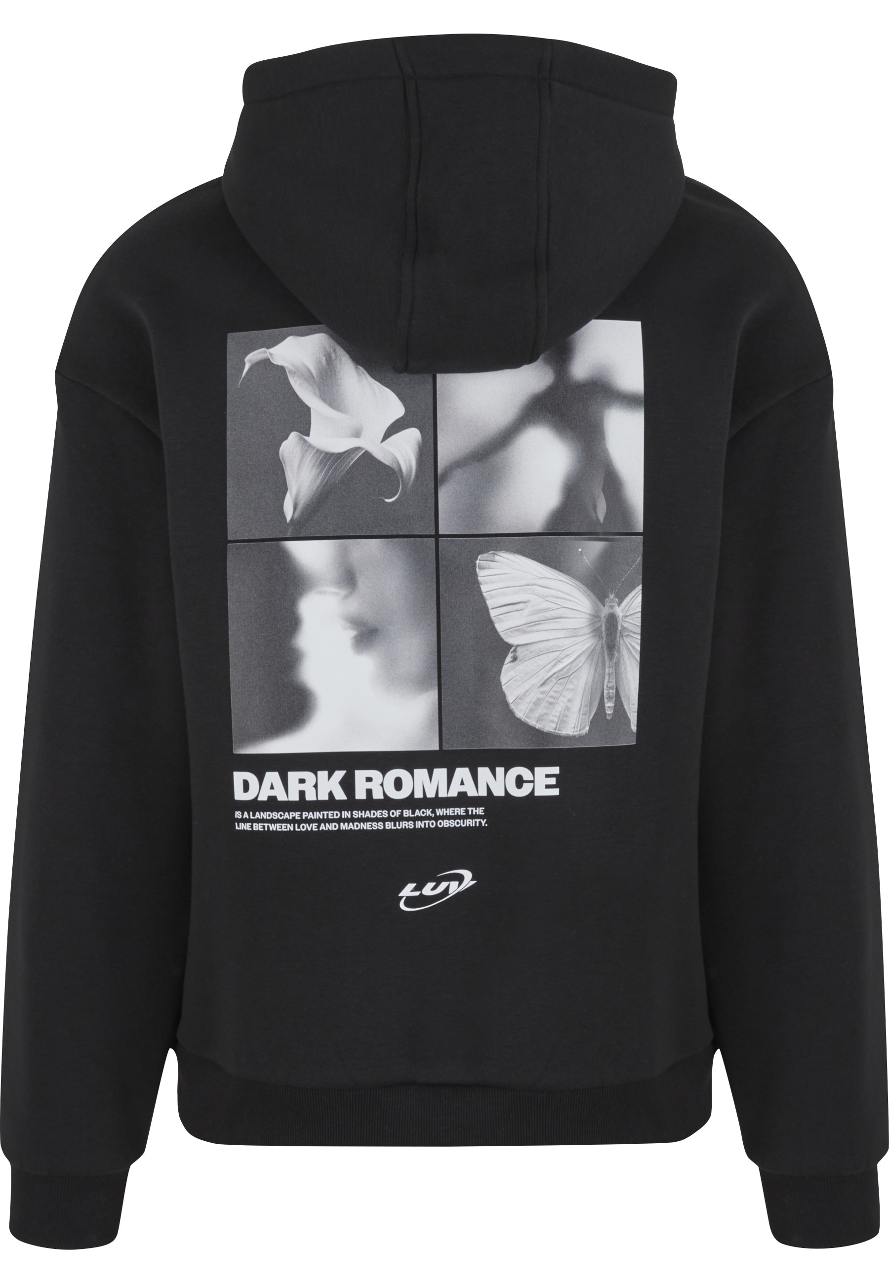 Upscale by Mister Tee Kapuzenpullover »Upscale by Mister Tee Dark Romance Fluffy Hoody« 1 Stk.