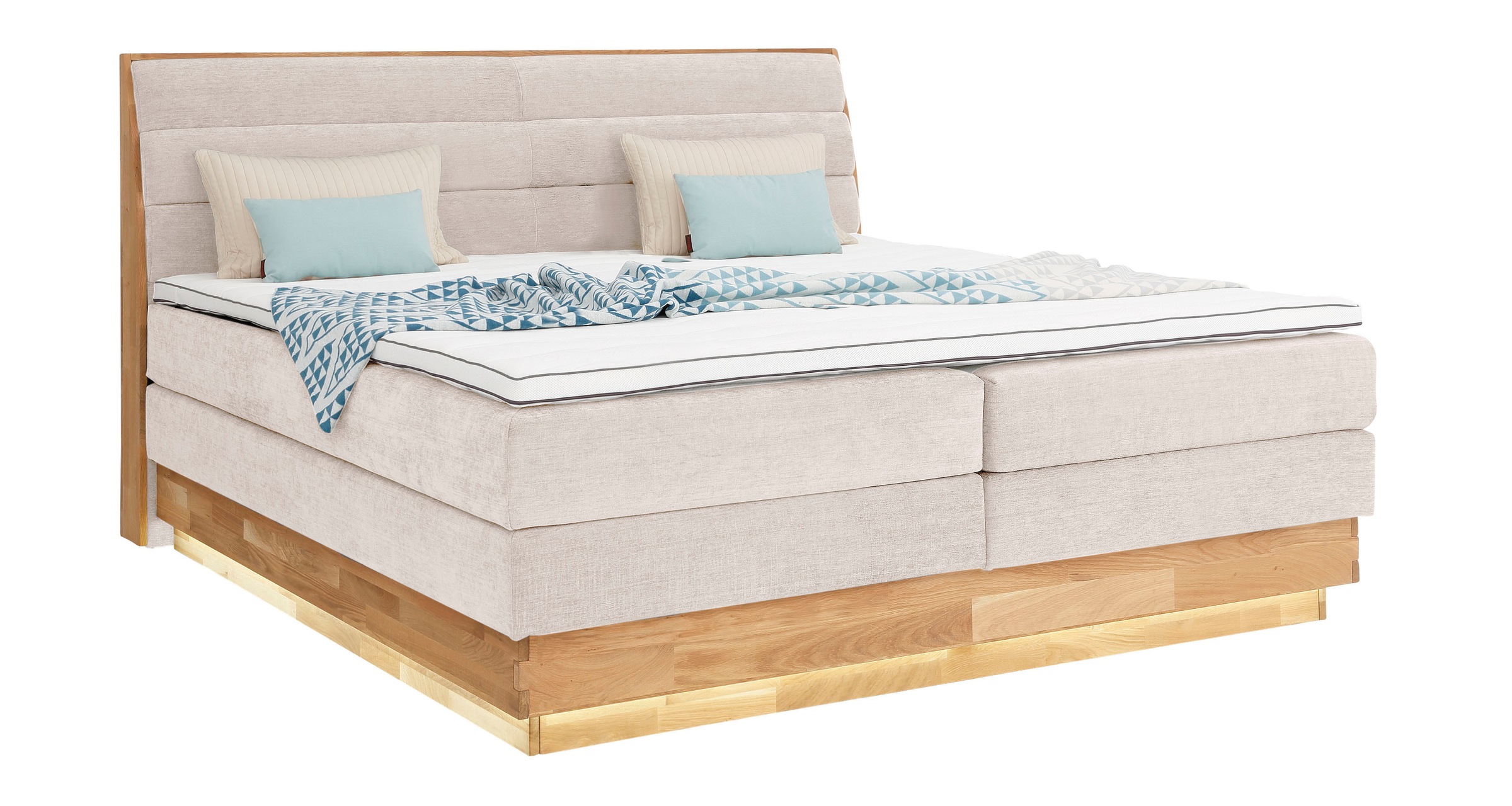 OTTO home Boxspringbett "JENNA in verschiedenen Farben und Breiten erhältli günstig online kaufen
