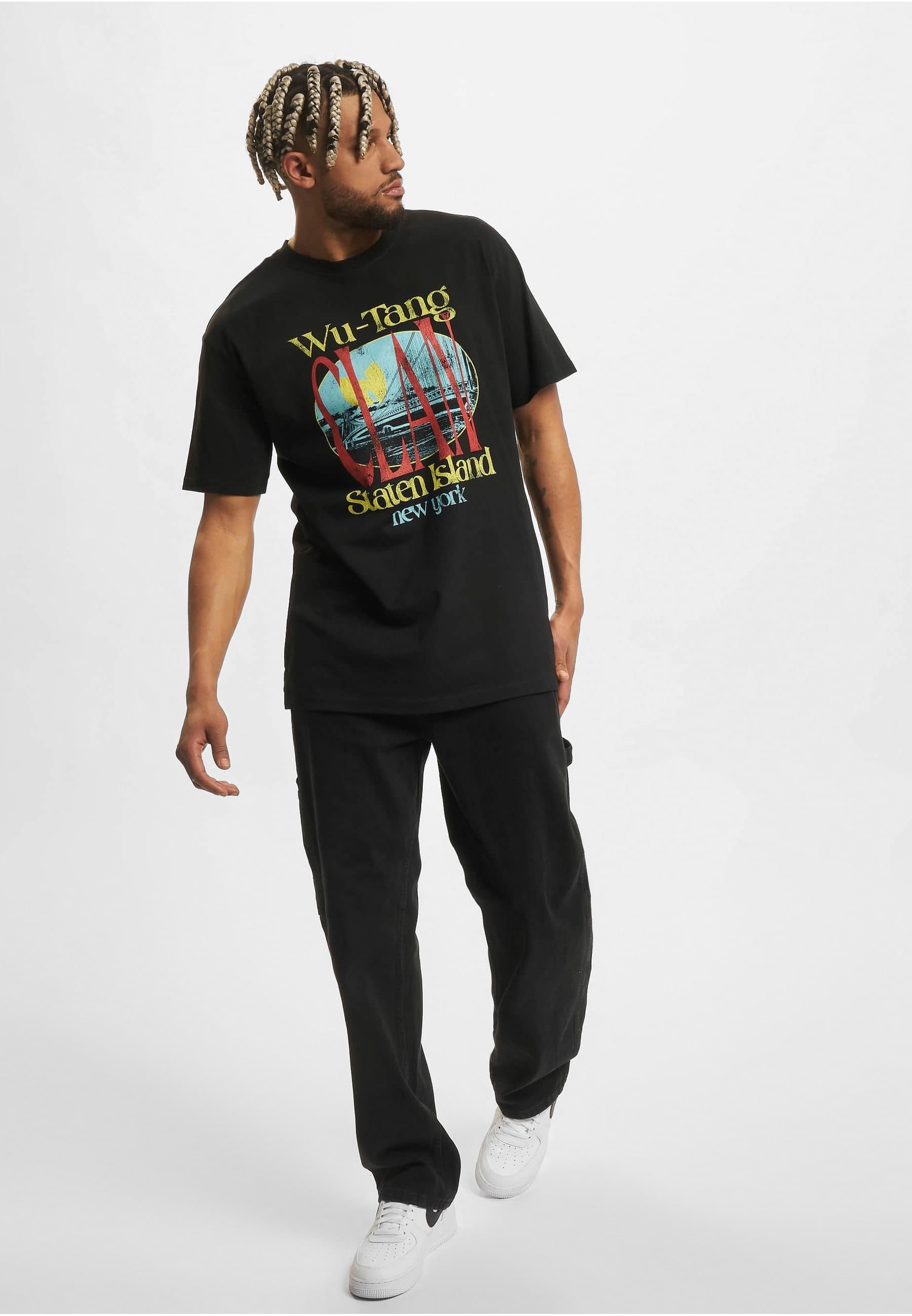 Upscale by Mister Tee Kurzarmshirt »Upscale by Mister Tee Herren Wu Tang Staten Island Oversize Tee«, (1 tlg.)