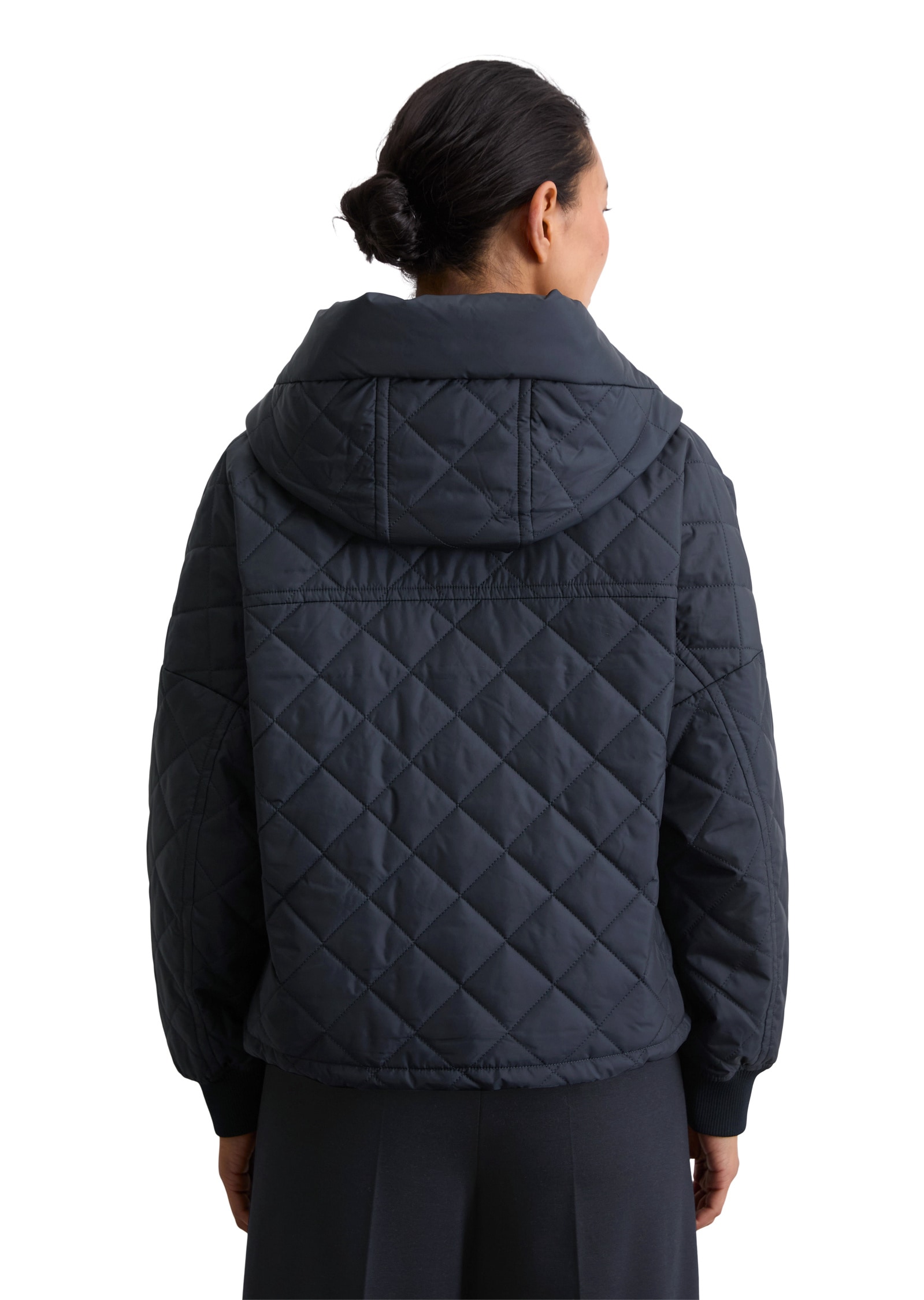 Marc O'Polo Outdoorjacke »aus recyceltem Polyester«, mit Kapuze