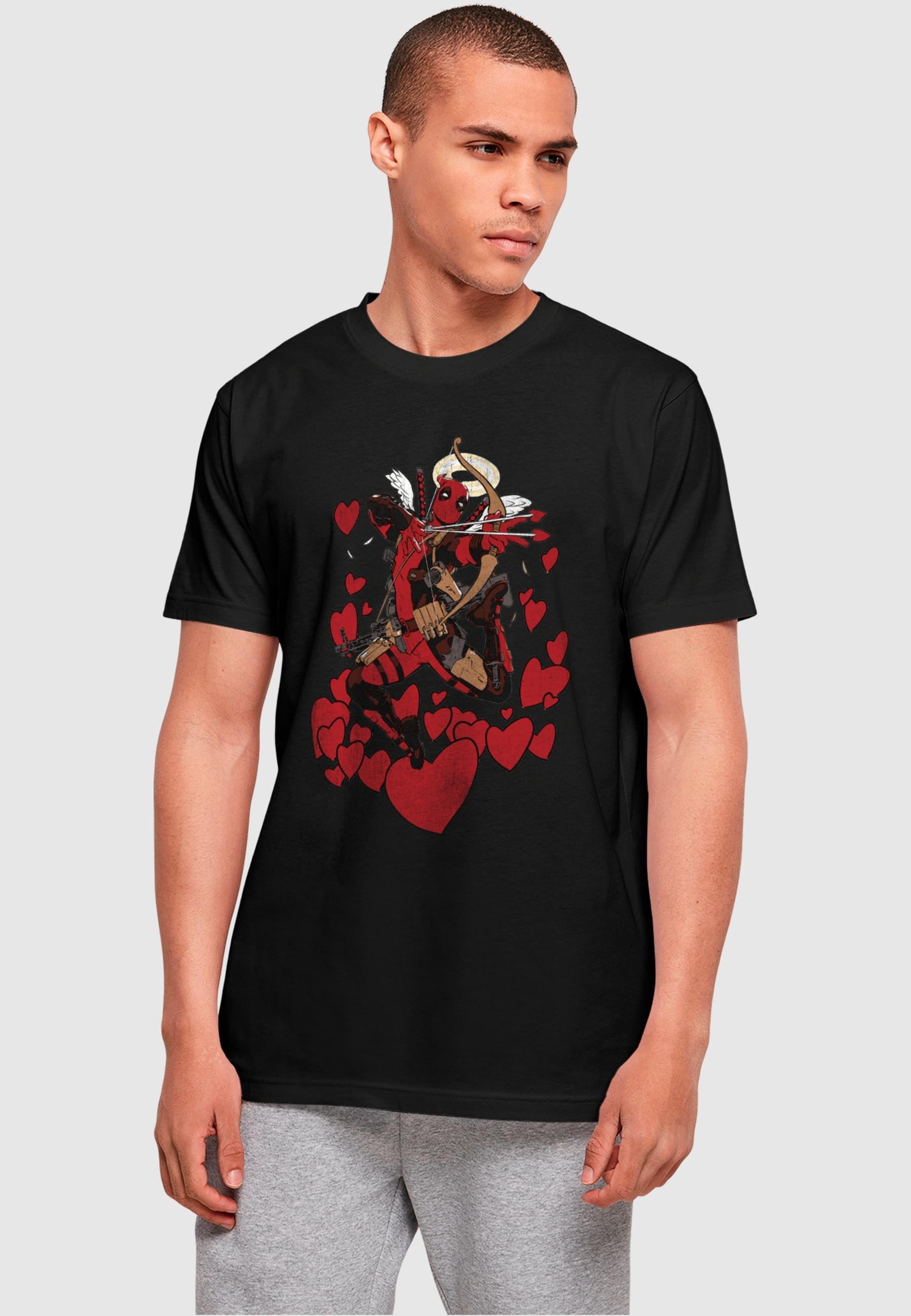 ABSOLUTE CULT T-Shirt "ABSOLUTE CULT Herren Deadpool - Love Angel T-Shirt" günstig online kaufen