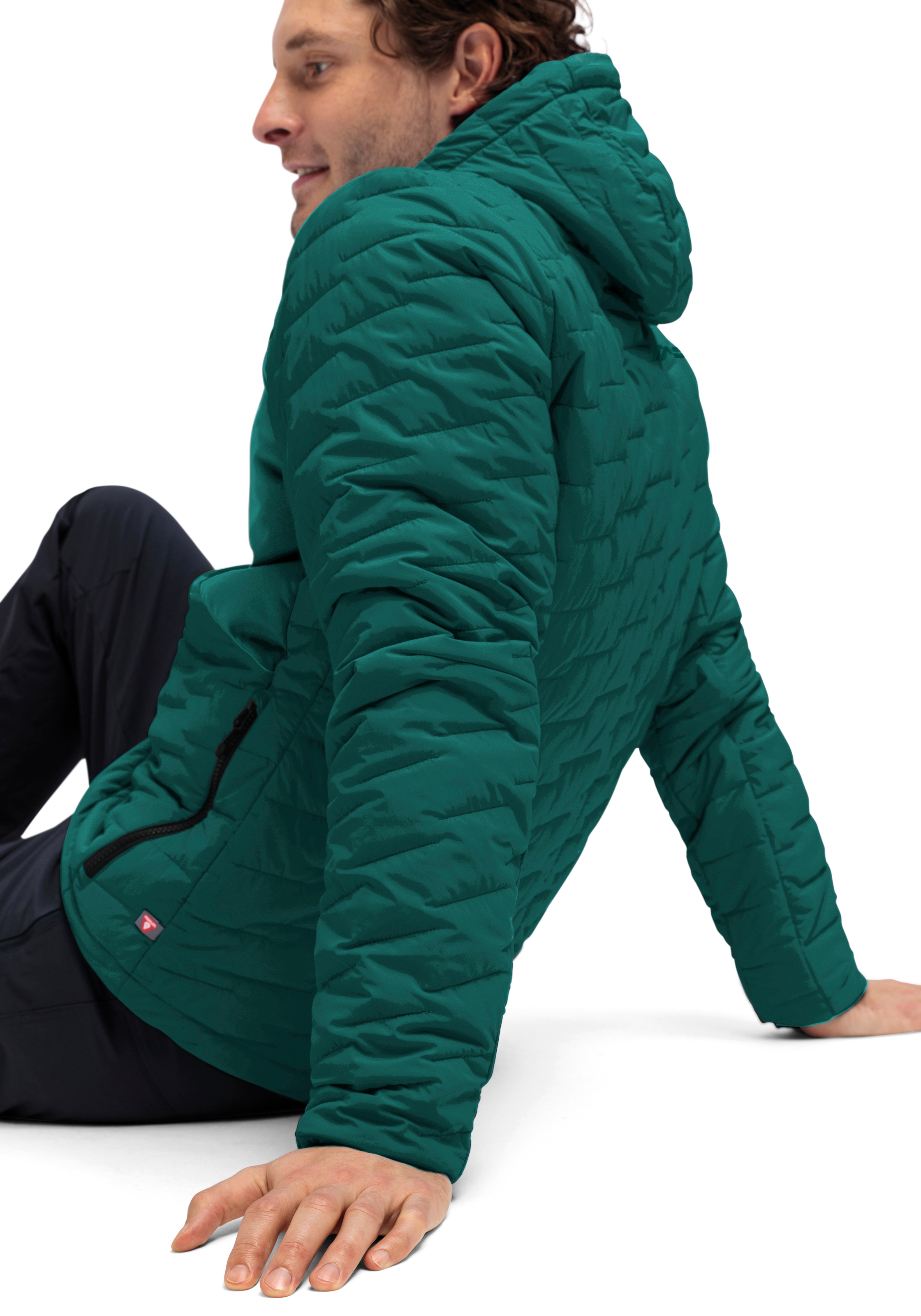 Maier Sports Funktionsjacke »Donovaly M« Herren Outdoorjacke, Primaloft Jacke mit 3 RV-Taschen und Kapuze
