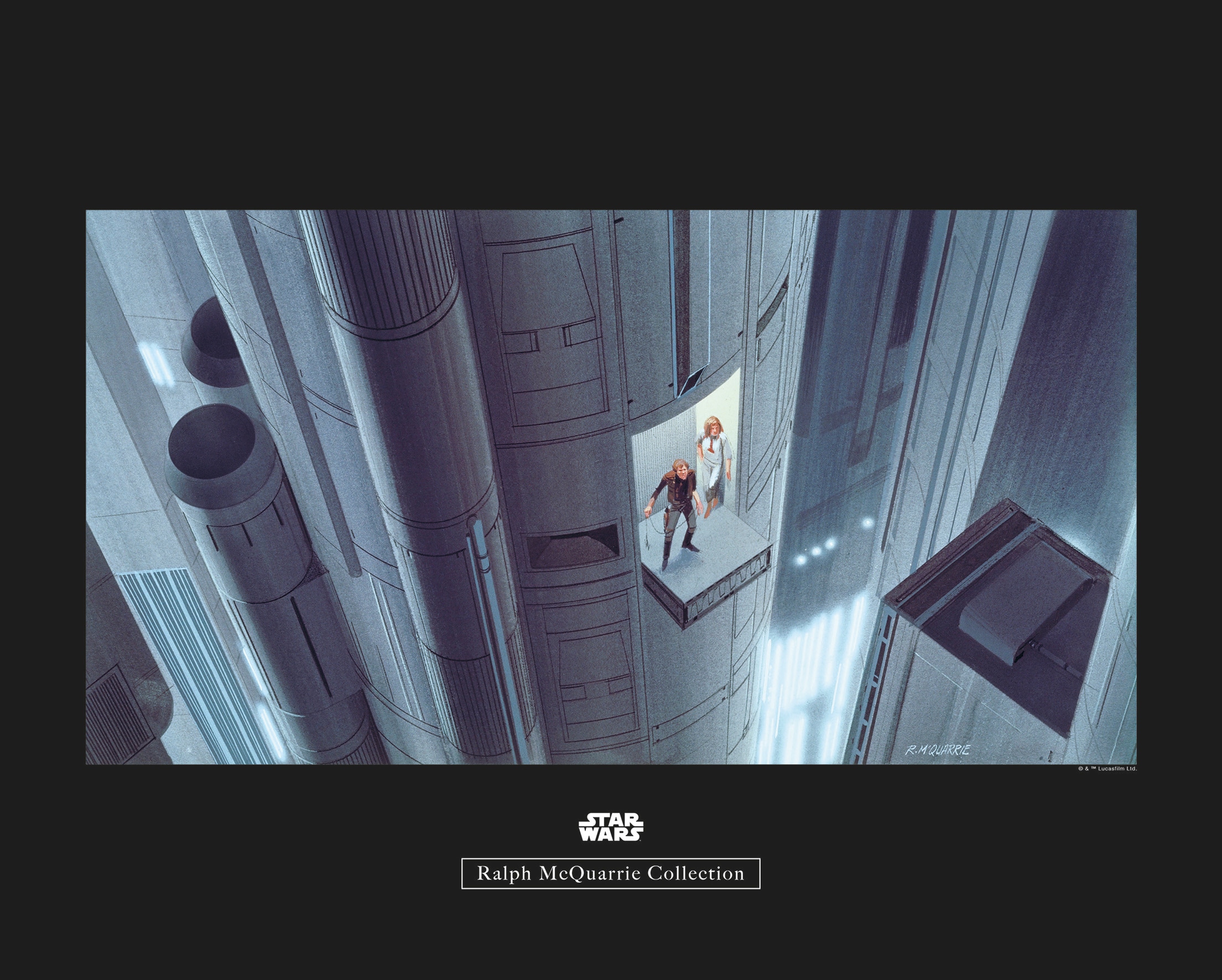 Komar Bild "Star Wars Classic RMQ Escape Plan", Star Wars, (1 St.), Wandbil günstig online kaufen