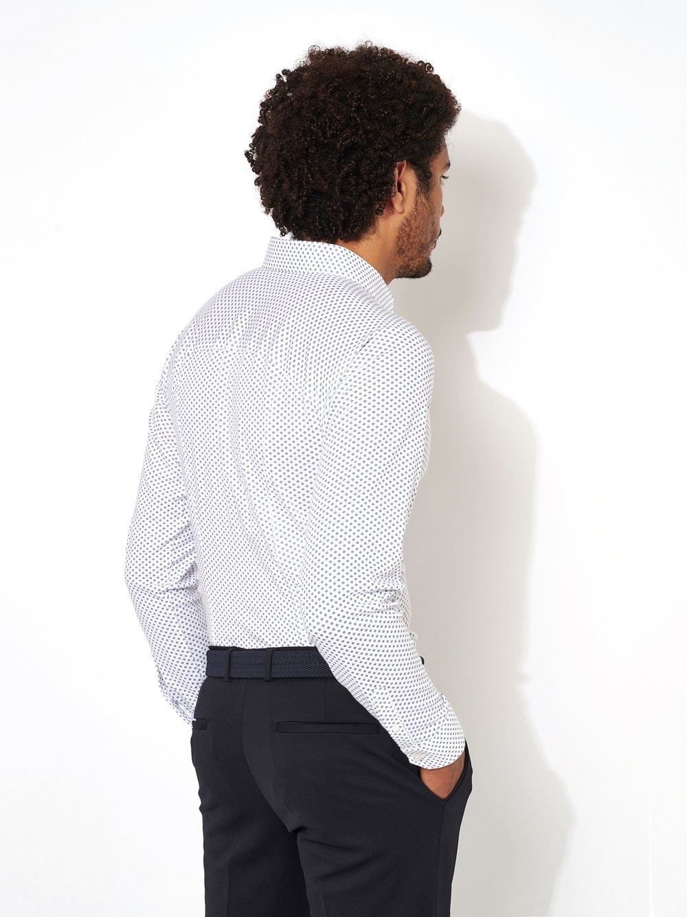 DESOTO Businesshemd »Casual Kent 1/1«, Mit Minimal Print