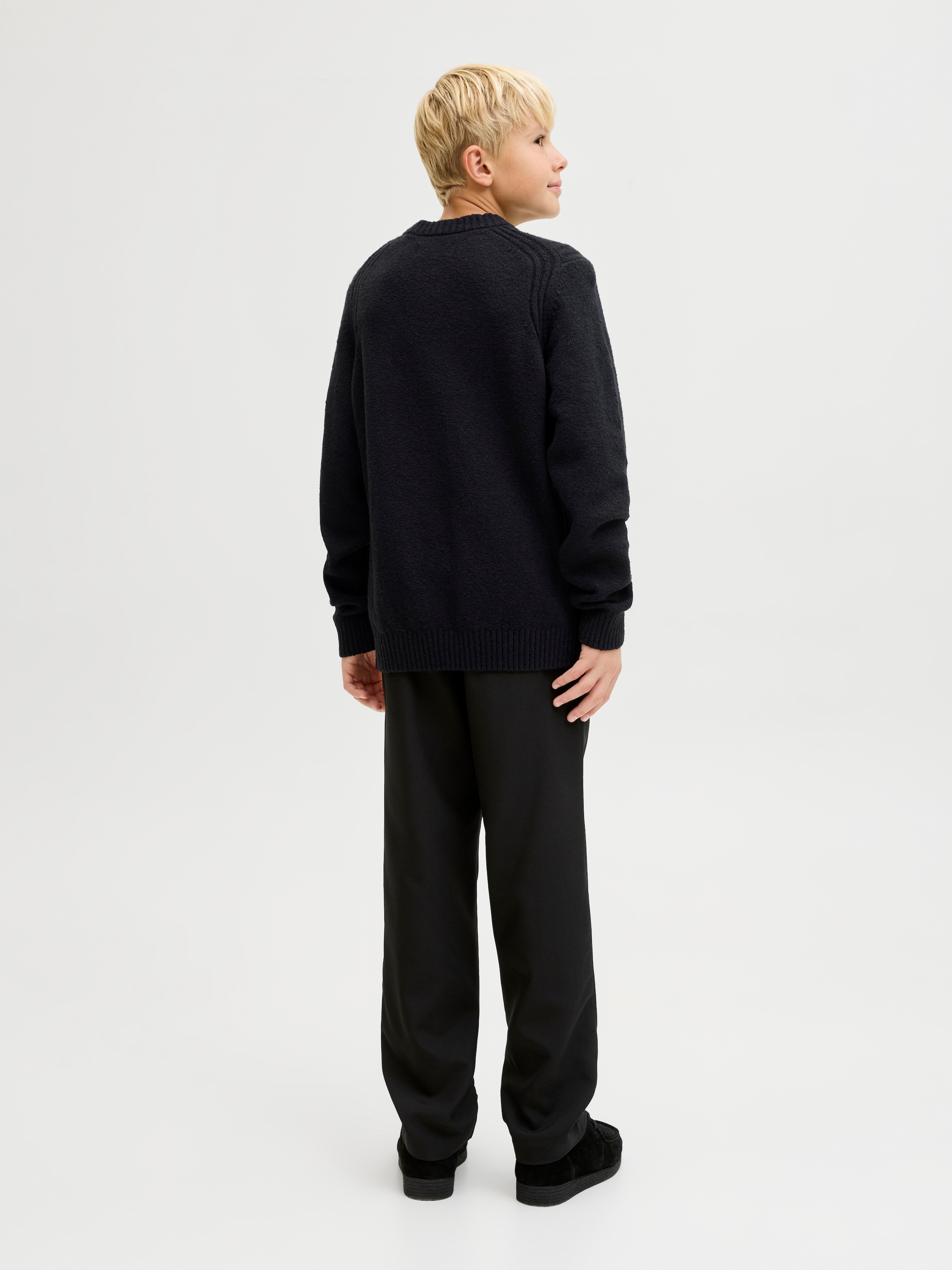 Jack & Jones Junior Rundhalspullover »JCOPOINT KNIT BOUCLE CREW NECK BF JNR«