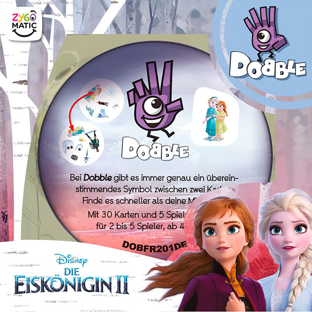 Asmodee Spiel »Dobble Eiskönigin II«, Made in Europe