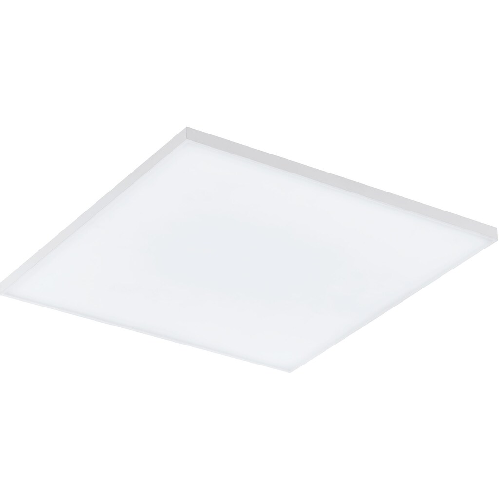 EGLO LED-Deckenleuchte »TURCONA-CCT« in weiß aus Alu, Stahl / inkl. LED fest integriert - 21,6 Watt, Gr. ca. 43,7 x 43,7 cm