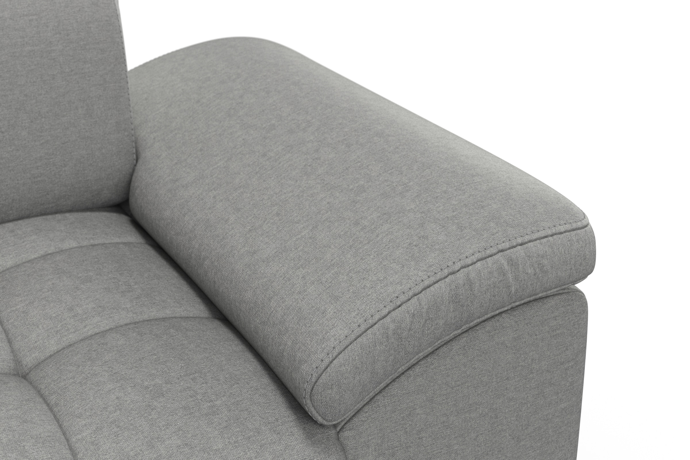 sit&more Ecksofa »Cool L-Form« wahlweise mit Kopfteilverstellung und Vorziehsitz, motorisch