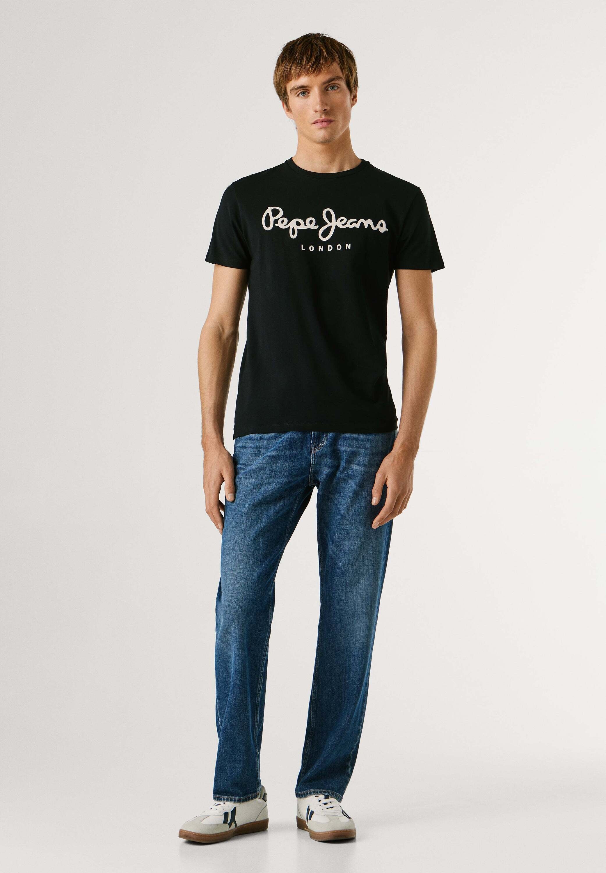 Pepe Jeans Print-Shirt »print t-shirt ORIGINAL STRETCH N«
